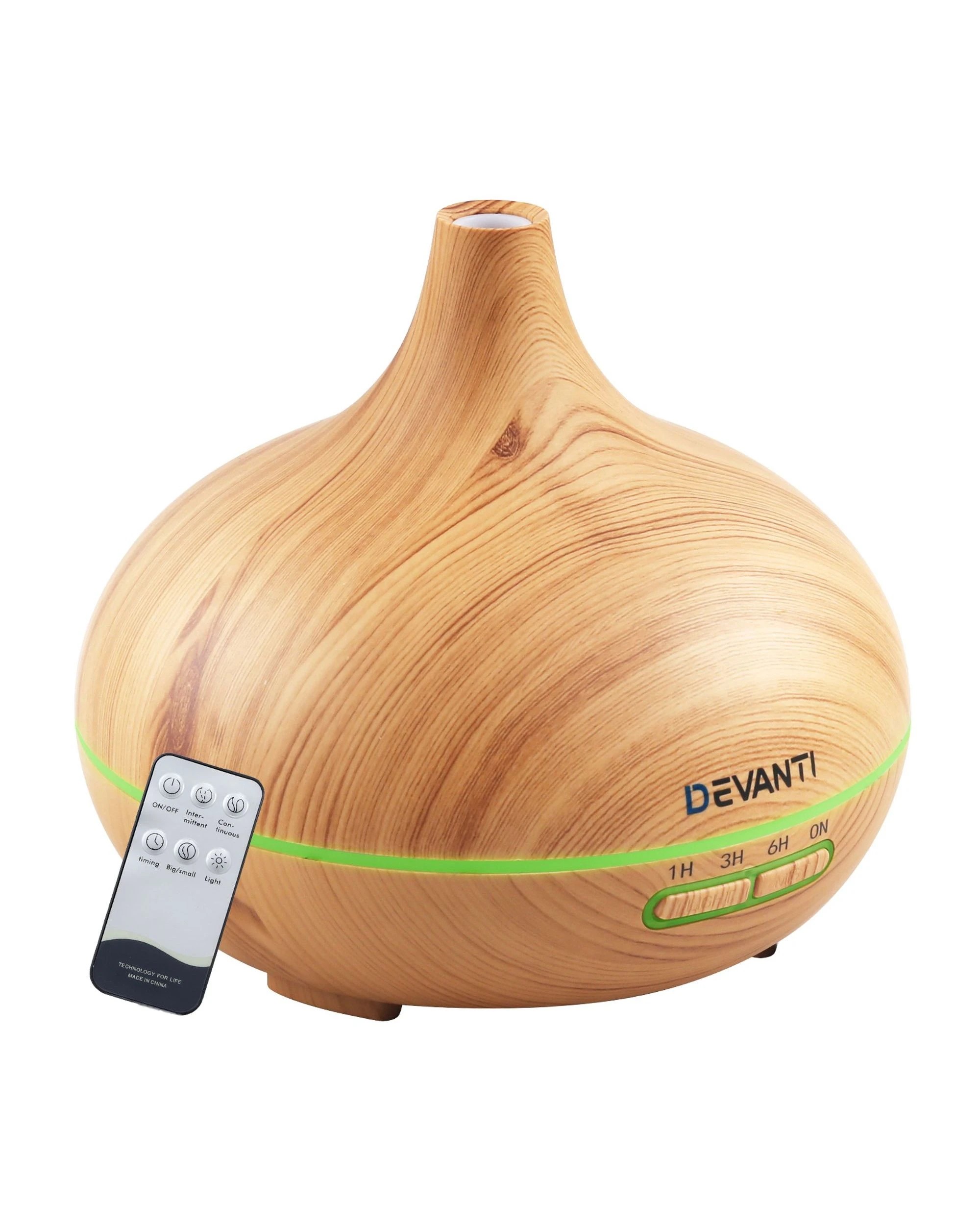 3 Devanti Aroma Diffuser Aromatherapy Humidifier 300ml
 - Brown, 3 of 5