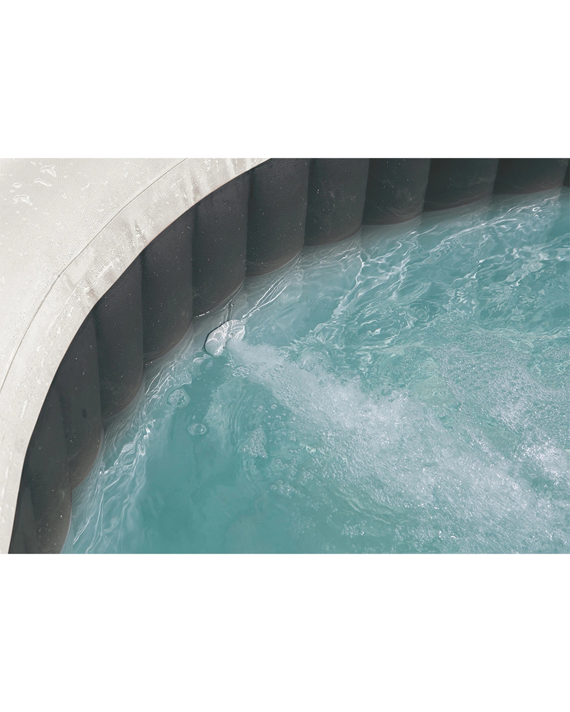 9 Intex PureSpa Jet Bubble Deluxe 6-Person Inflatable Hot Tub - Black, 9 of 9