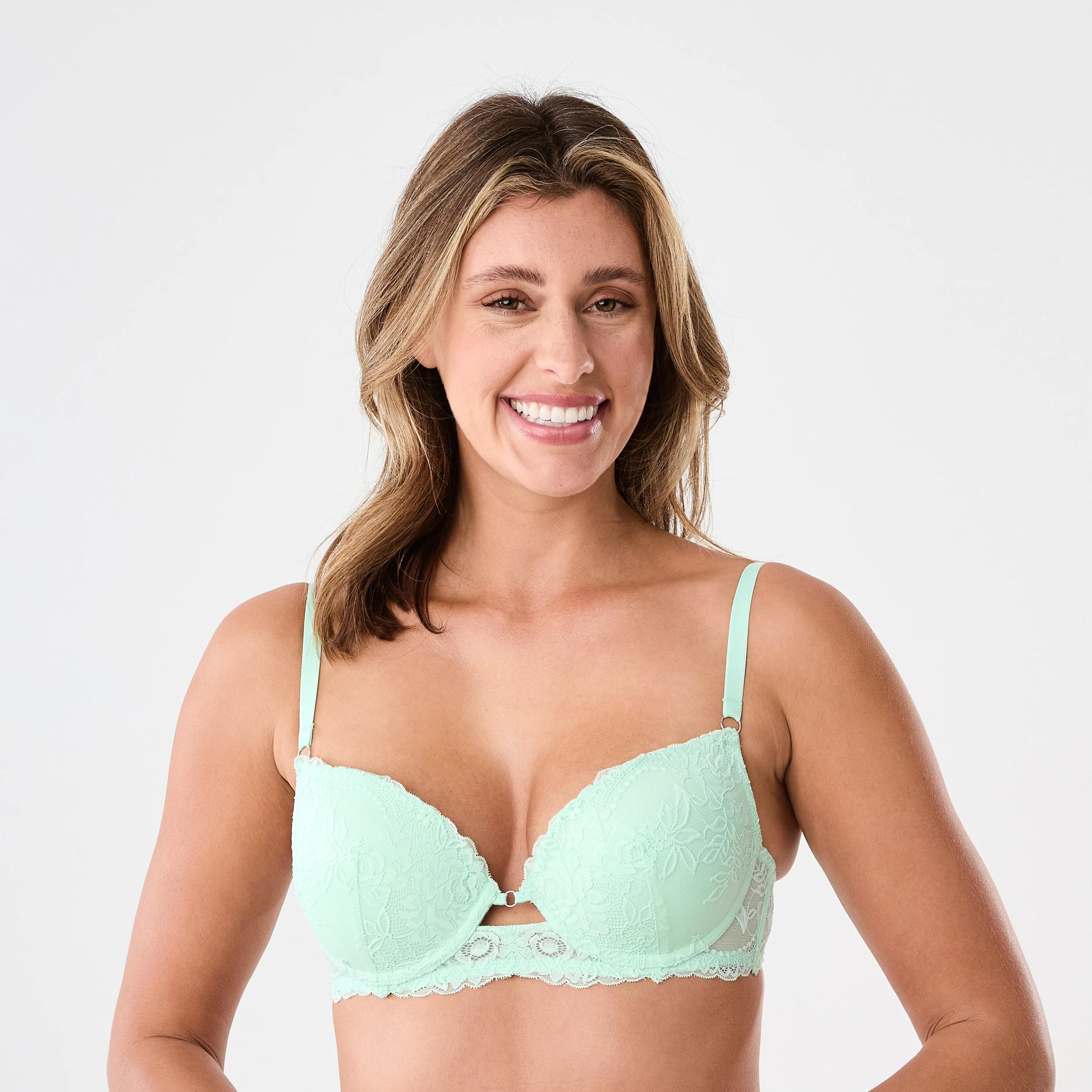 1 Co-ordinated Lace Push-Up Bra Bay Breeze, 1 of 5