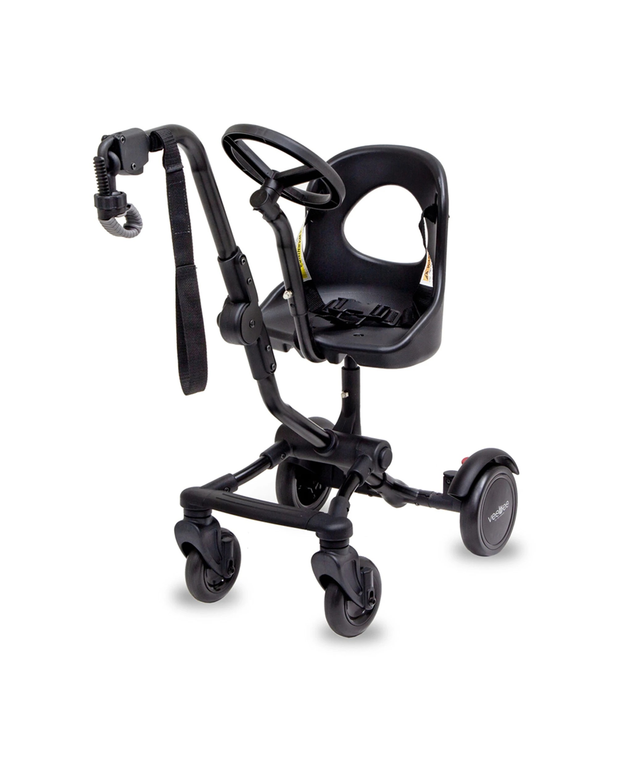 3 Veebee Co-rider Universal Toddler Trailer Board Seat For Stroller/pram 15m+ - Black, 3 of 5