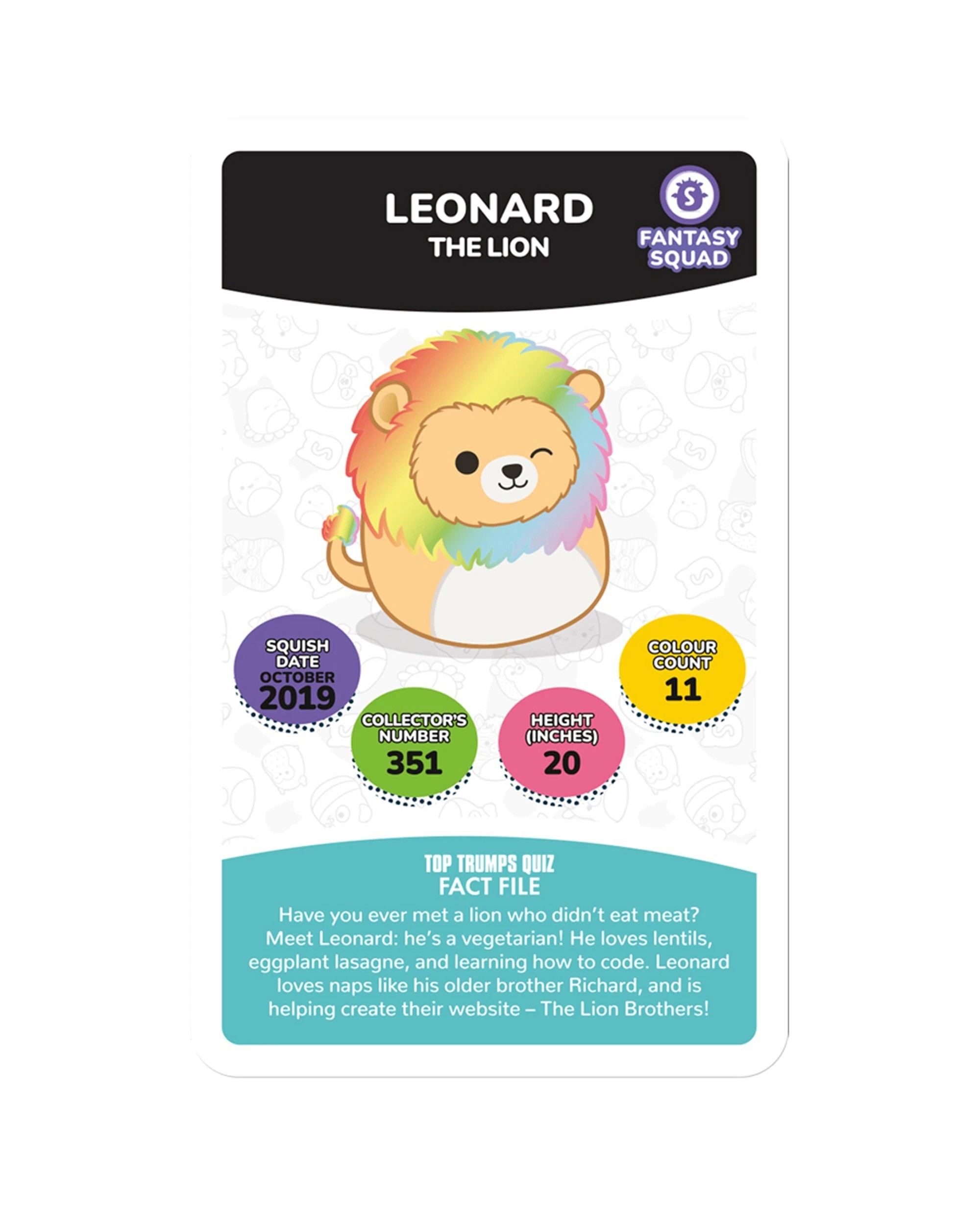 4 Winning Moves Top Trumps Squishmallows Card Game, 4 of 5