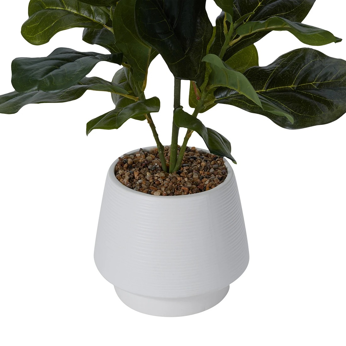 4 Artificial Fiddle Leaf in Pot, 4 of 8