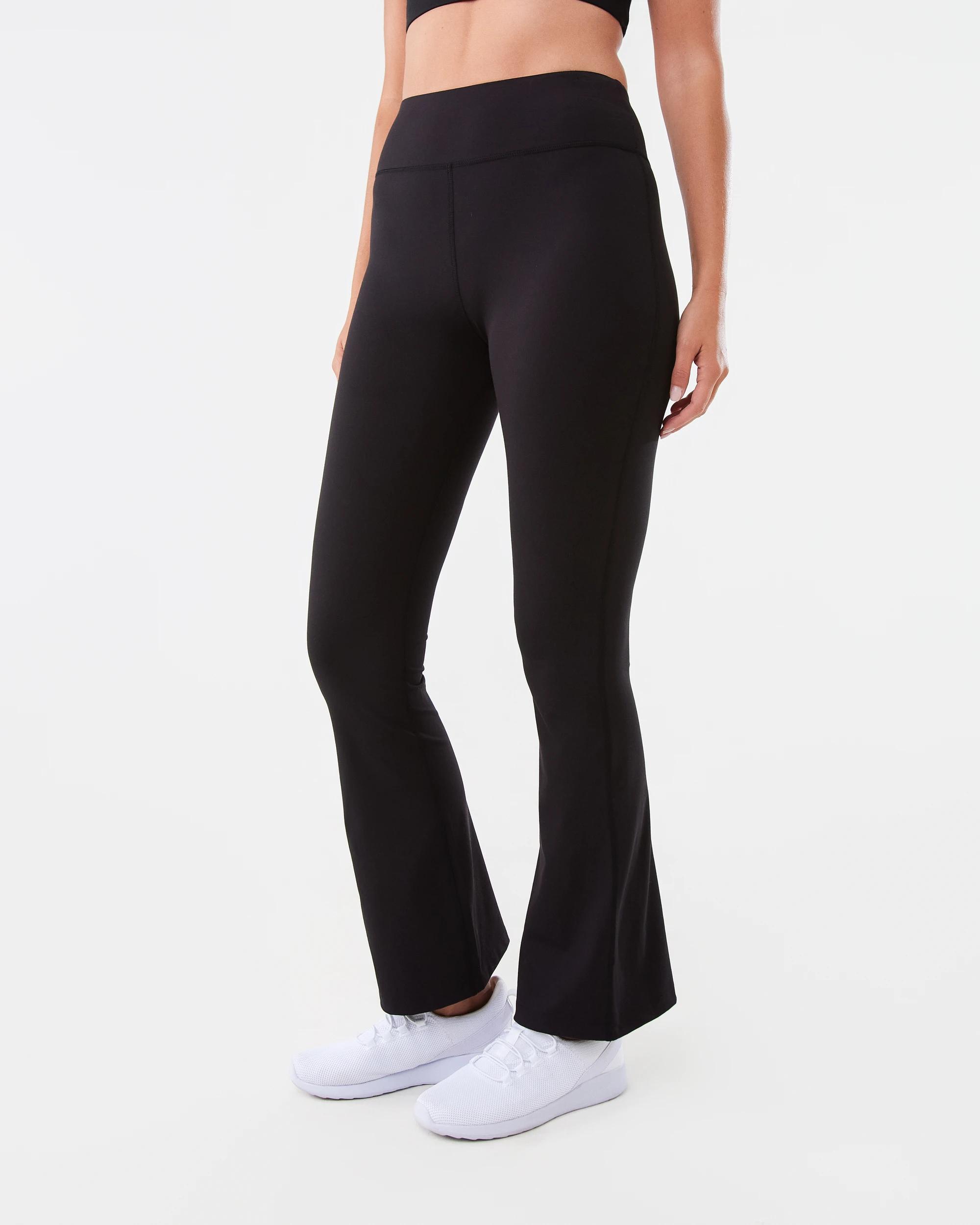2 Active Womens Flare Leggings BLACK, 2 of 5