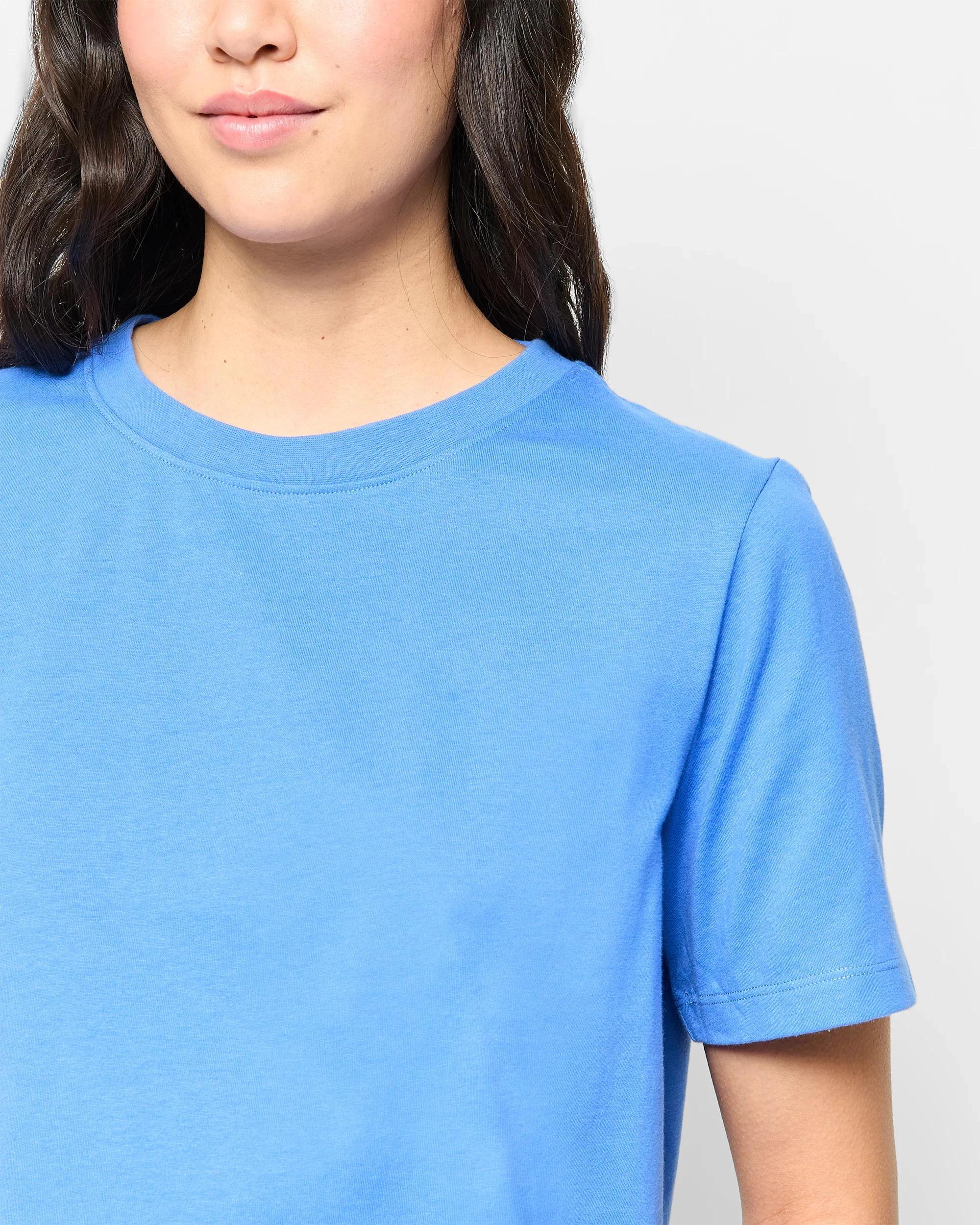 5 Target Woman Australian Cotton Classic T-Shirt STRONG BLUE, 5 of 5