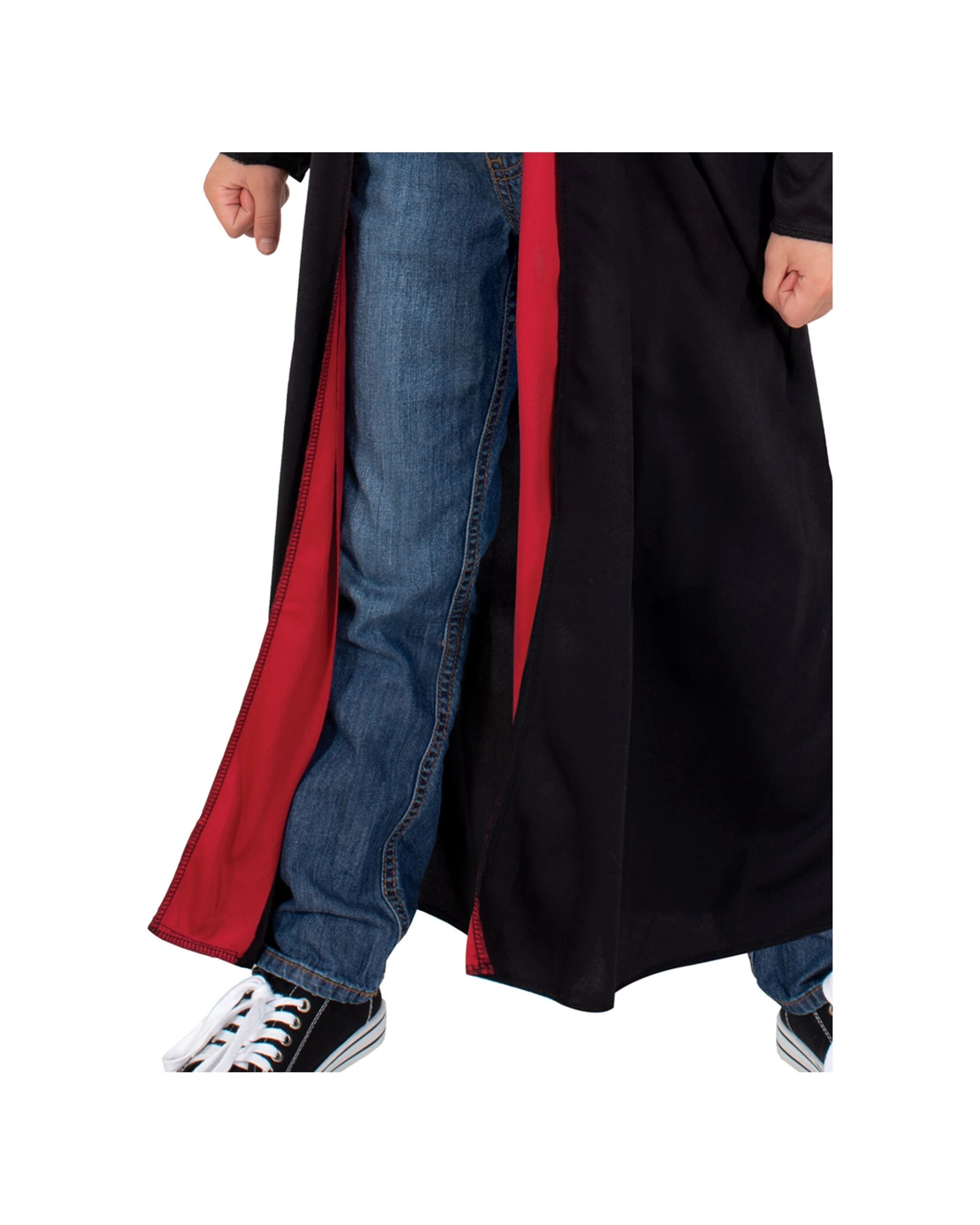 3 Harry Potter Hooded Robe And Tie Kids Costume Dress Up Party Halloween Size 7-8y
 - Black, 3 of 3
