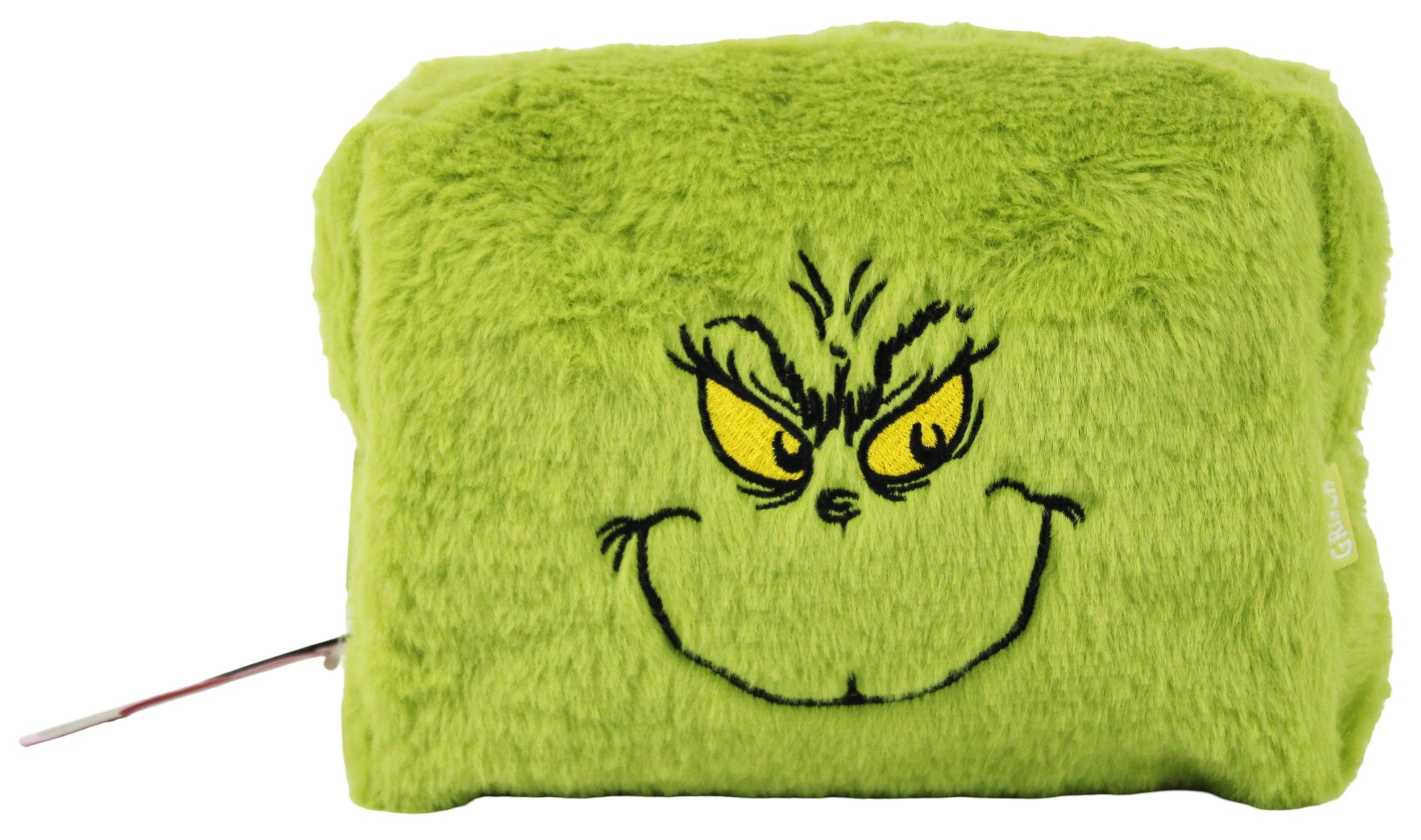 1 Dr. Seuss The Grinch Cosmetic Bag - Green, 1 of 4