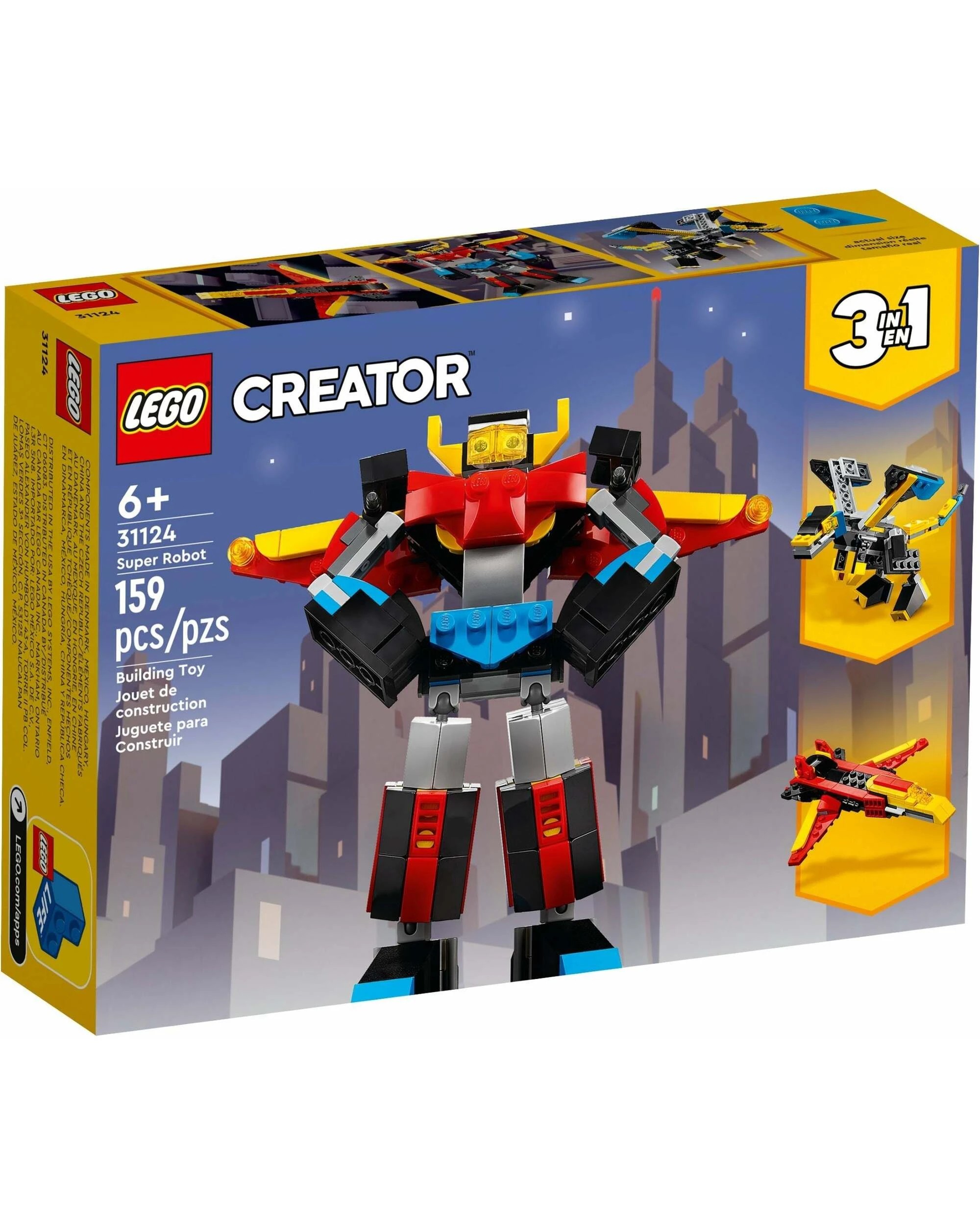 1 LEGO Creator 3-in-1 31124 Super Robot, 1 of 5
