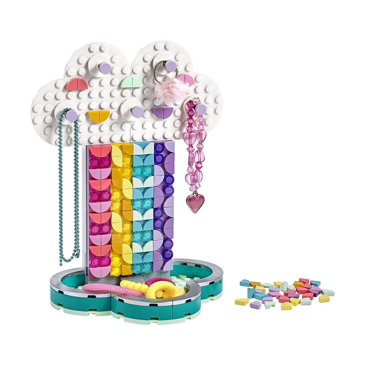 2 LEGO DOTS Rainbow Jewelry Stand Set 41905, 2 of 8