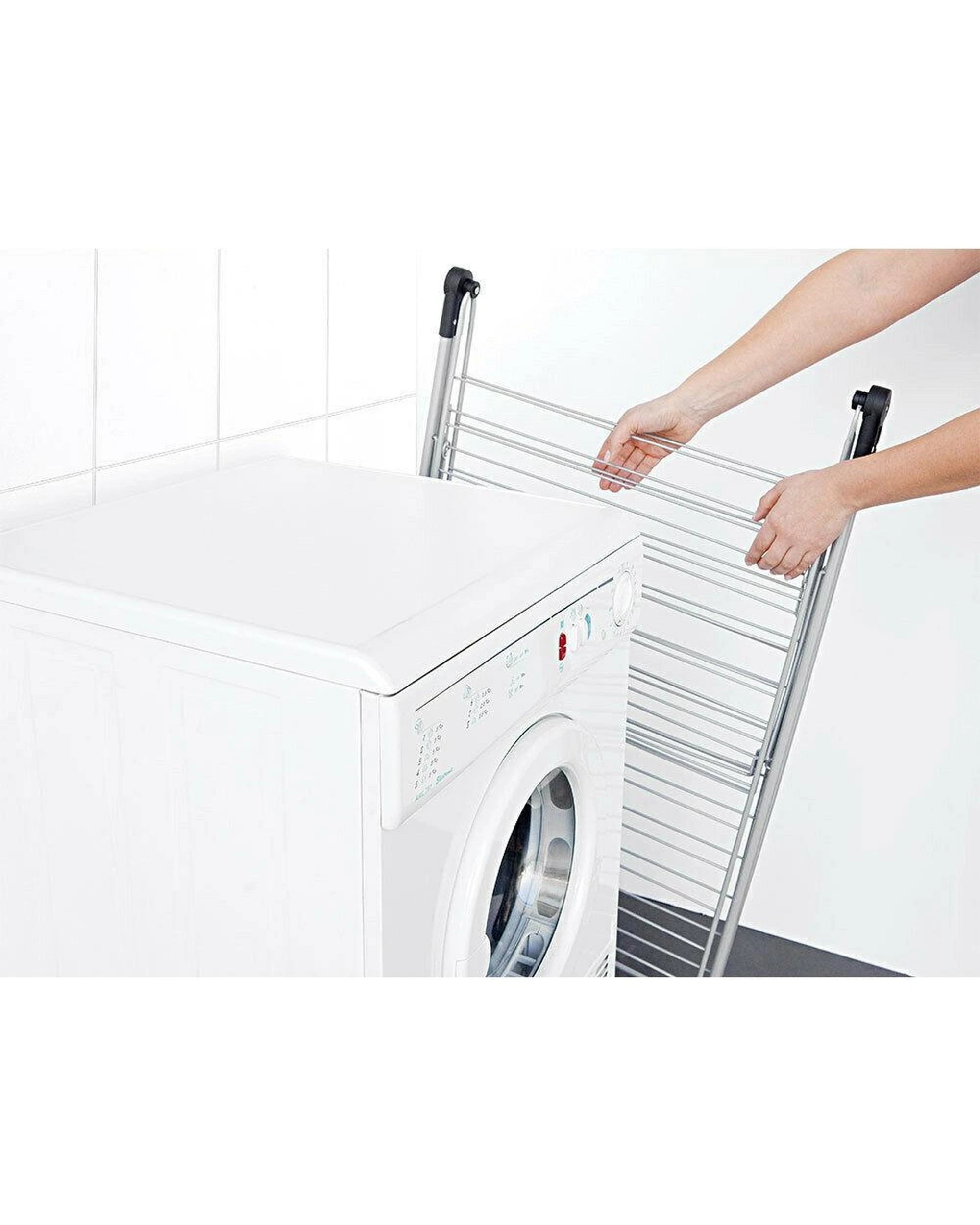 2 Brabantia TModel Laundry Clothes Dryer 20 Metre Rack  Airer Hanging  Grey, 2 of 7