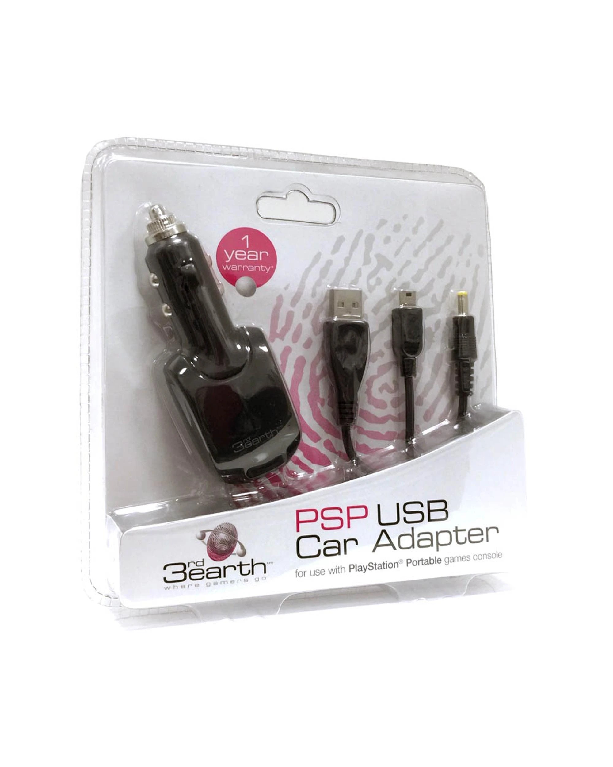 1 3rd Earth PSP USB Car Adapter, 1 of 1