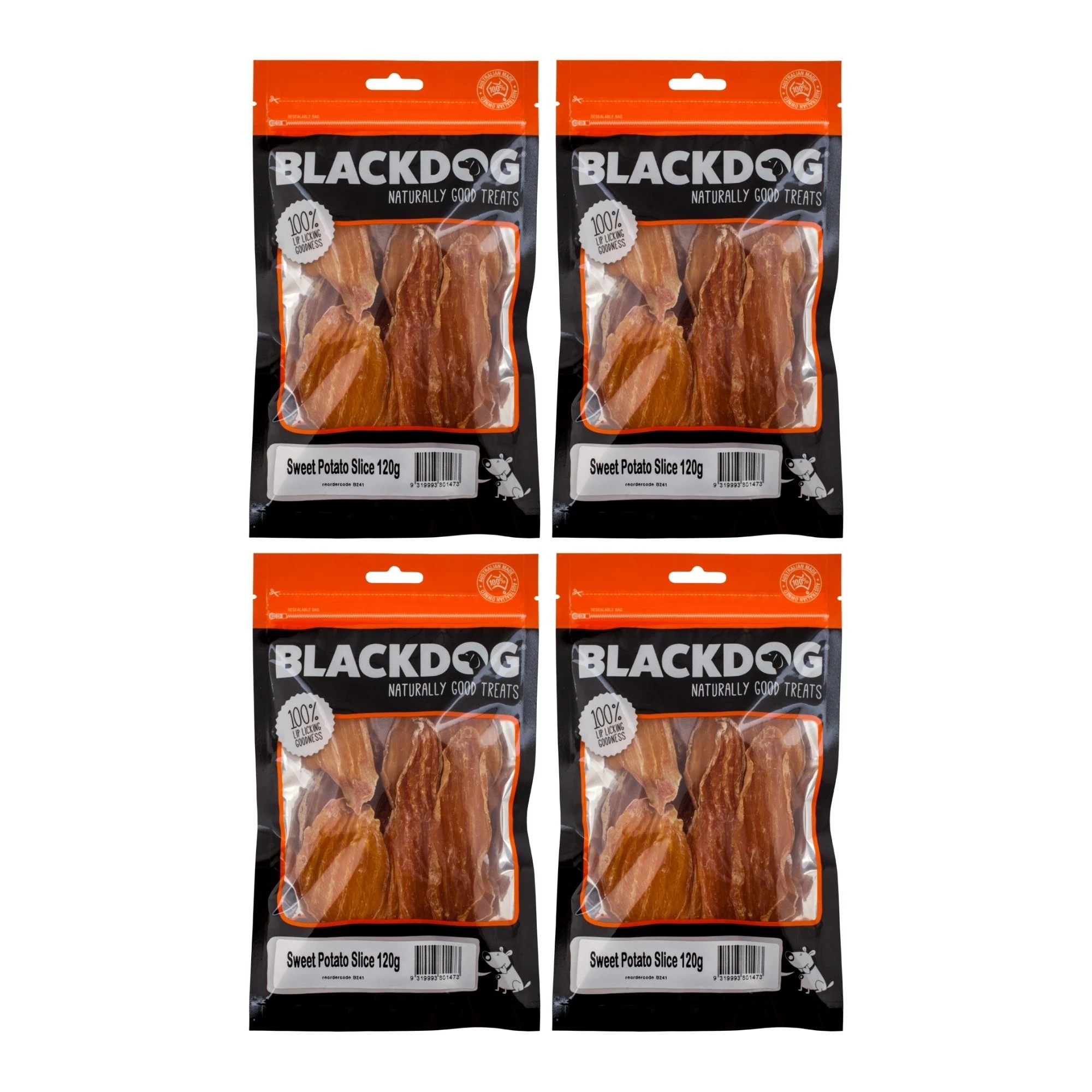 1 Blackdog Sweet Potato Slice 120g x 4pk, 1 of 1
