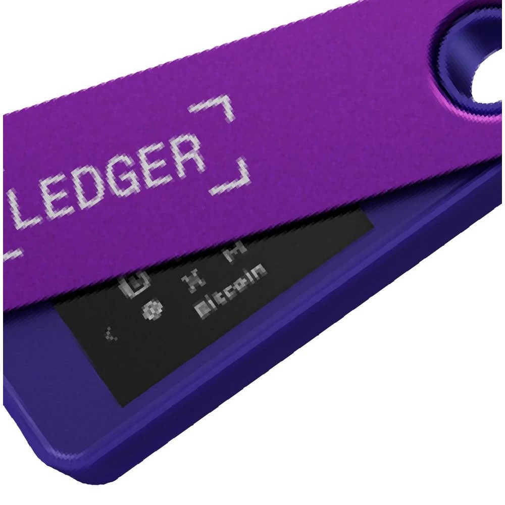 4 Ledger Nano S Plus Crypto Wallet Purple Amethyst, 4 of 8
