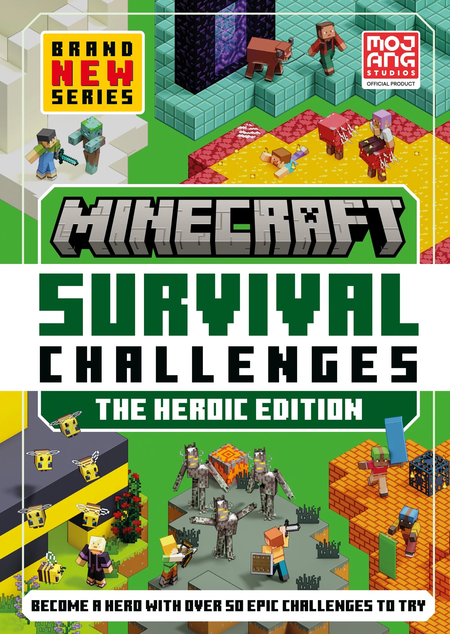 1 Minecraft Survival Challenges: The Heroic Edition - Book, 1 of 1