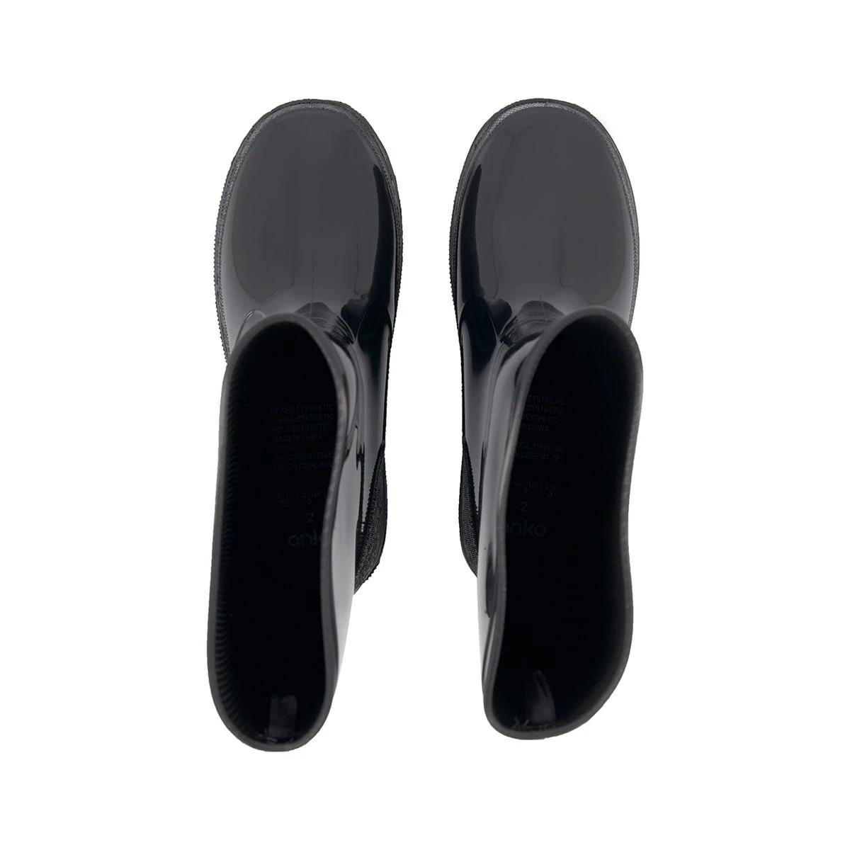 3 Kids Rainboots Black, 3 of 4