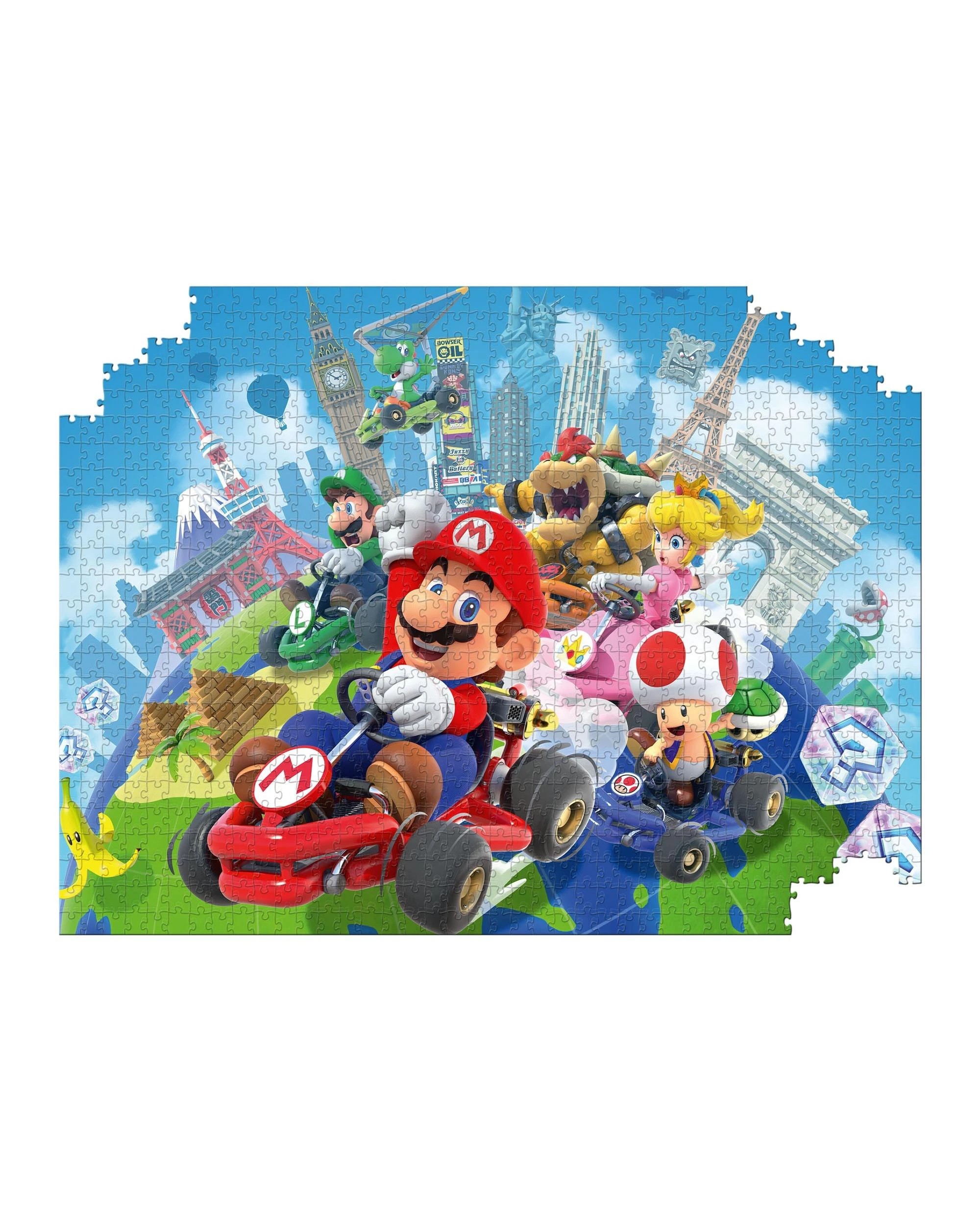 5 Mario Kart Around The World 1000 Piece Jigsaw Puzzle, 5 of 5