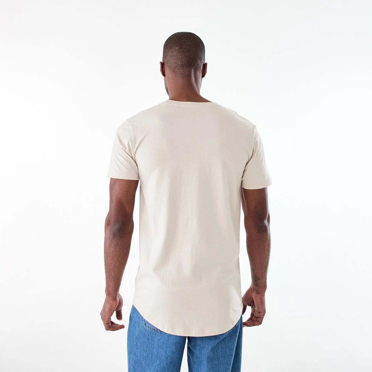 3 Australian Grown Cotton Longline T-shirt NEUTRAL, 3 of 6