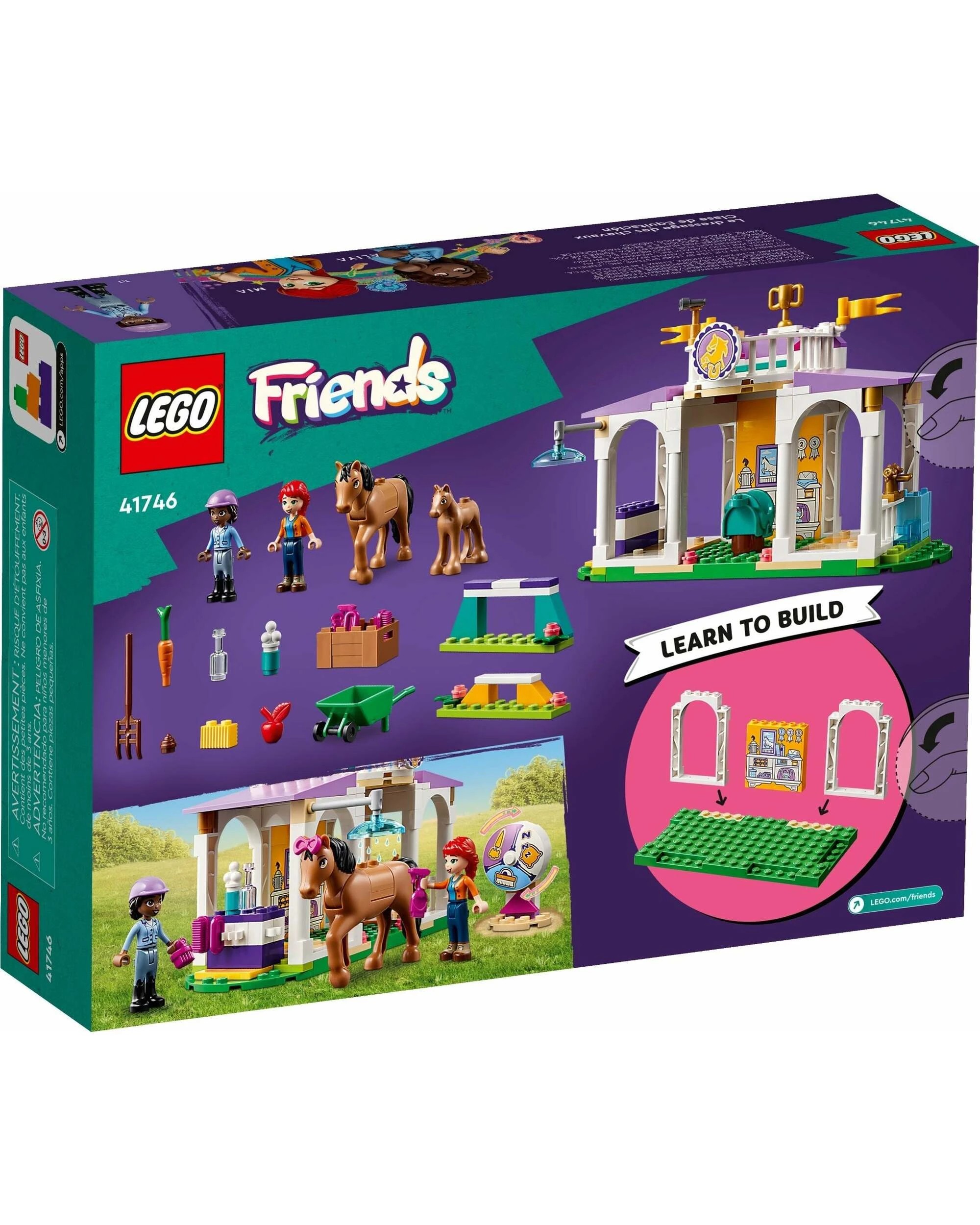 4 LEGO Friends Series 41746 Riding School, 4 of 5