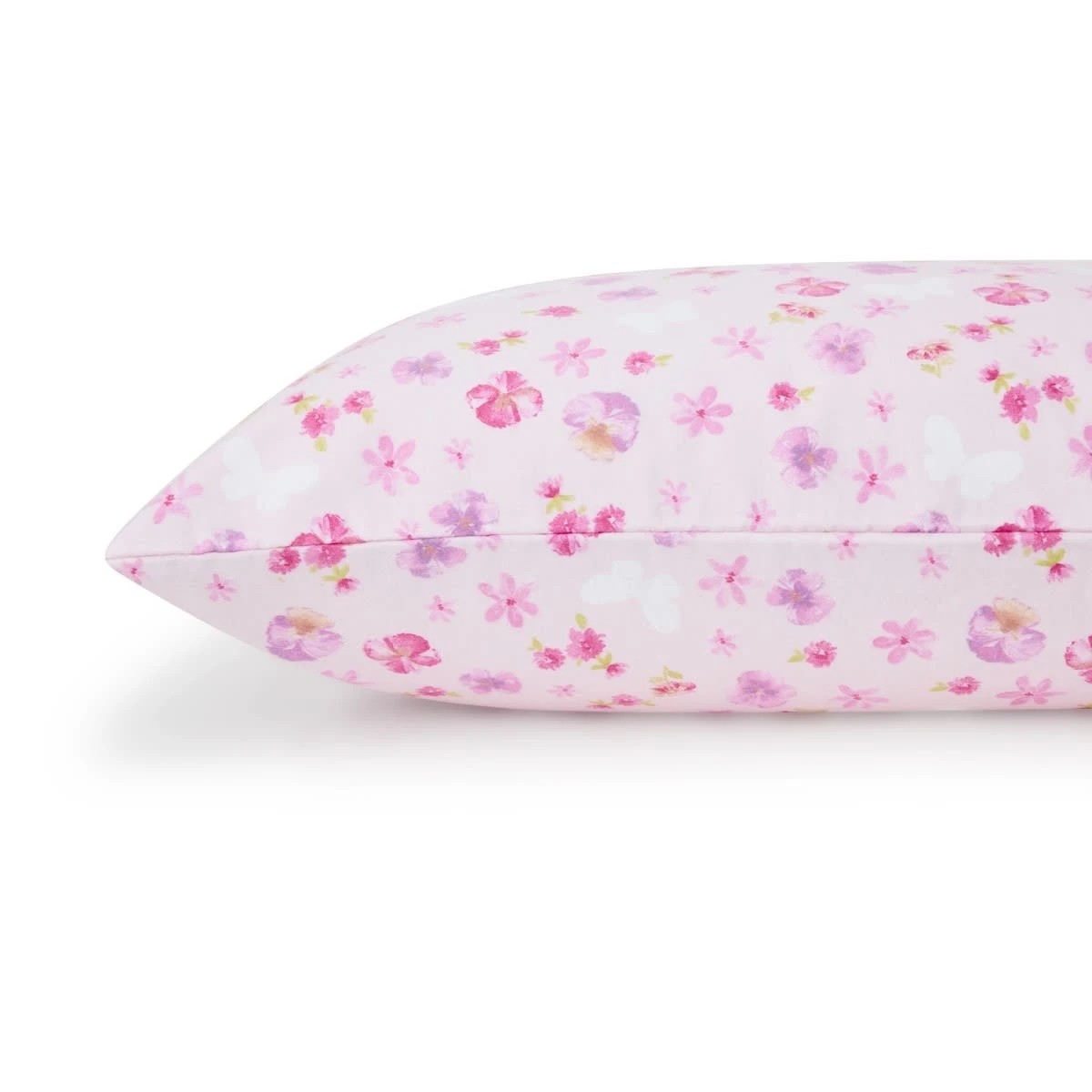 2 Floral Butterfly Cotton Flannelette Sheet Set - Single Bed, 2 of 7