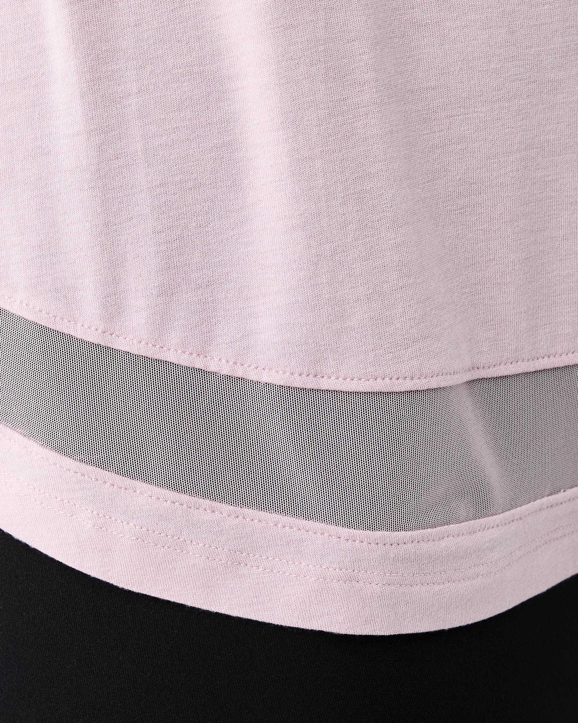 6 Active Womens Short Sleeve Mesh T-shirt Sol B Pink, 6 of 6