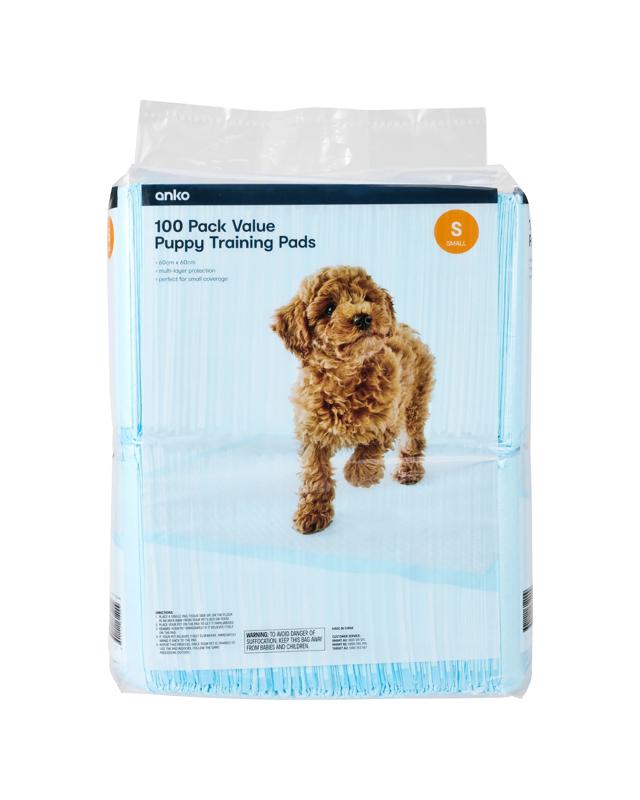 100 Pack Puppy Pads - S