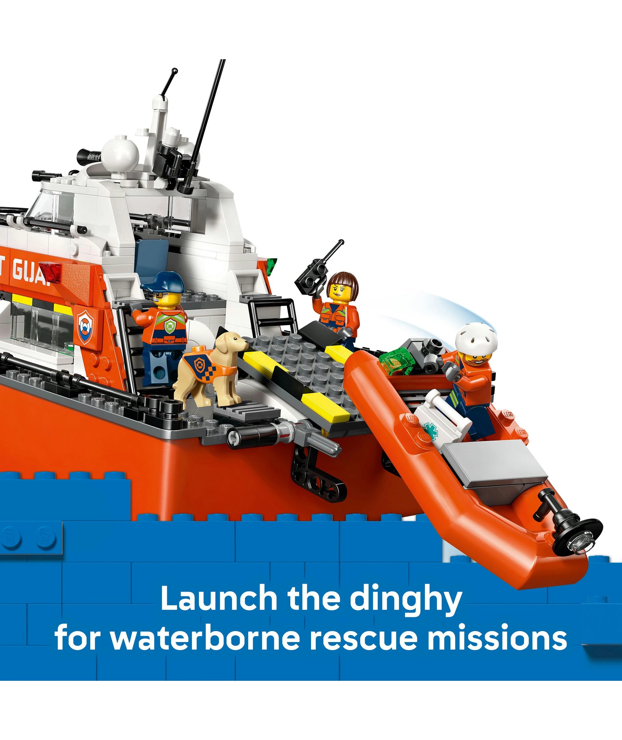 6 LEGO City Coast Guard Rescue Boat & Helicopter 60504, 6 of 10