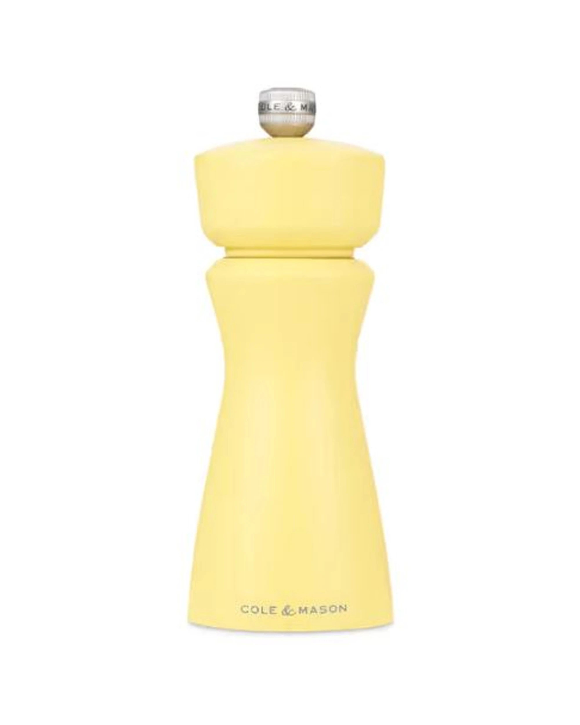 1 Cole & Mason Kenton Ceramic 150mm Salt Or Pepper Mill Dual-Use Tumeric - Yellow, 1 of 5