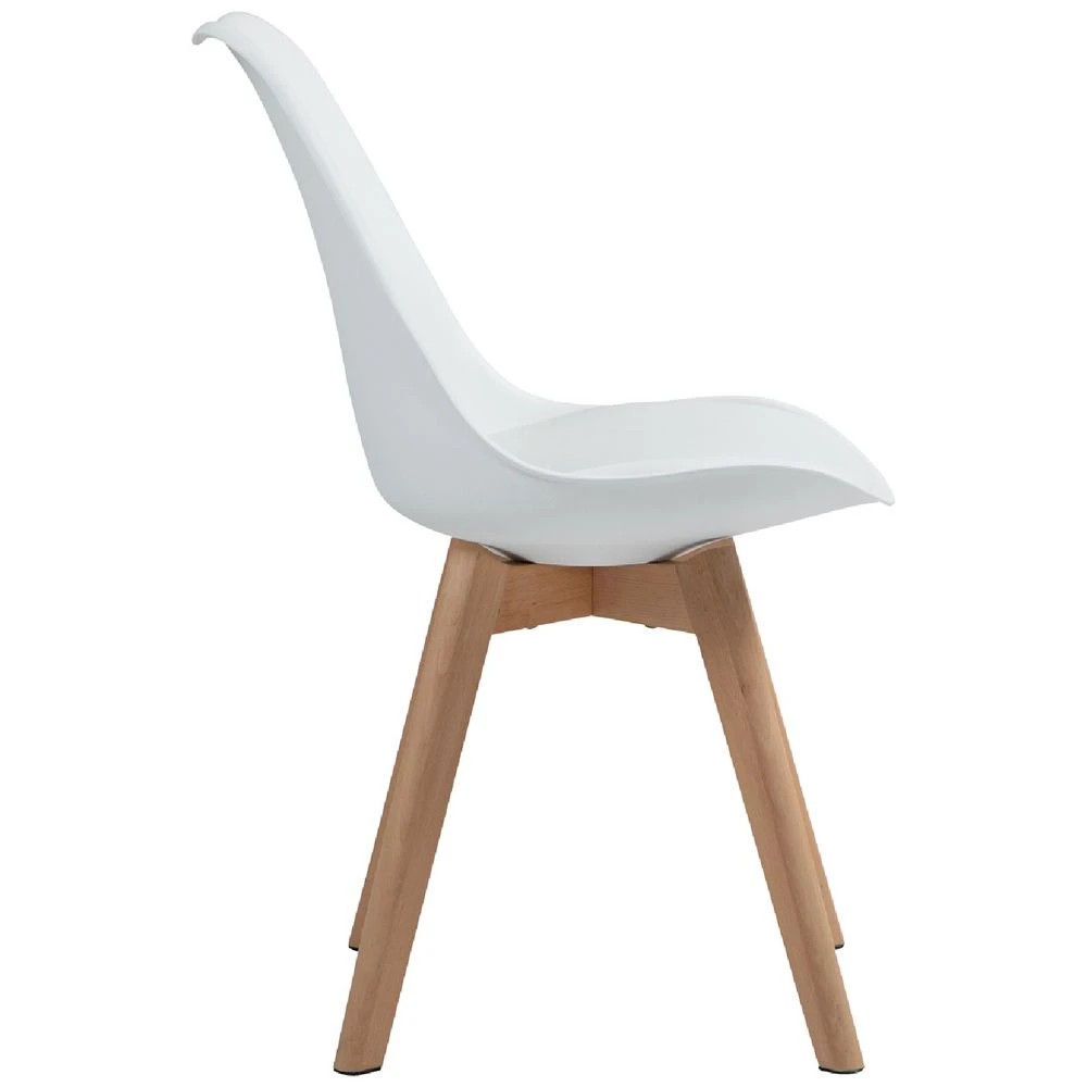 2 J.Burrows Newbury Chair V2 Commercial Grade White, 2 of 10