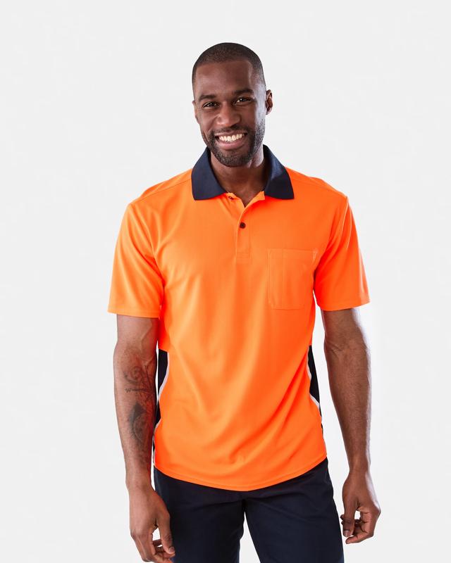 Workwear Short Sleeve Hi-Visibility Cool Polo S