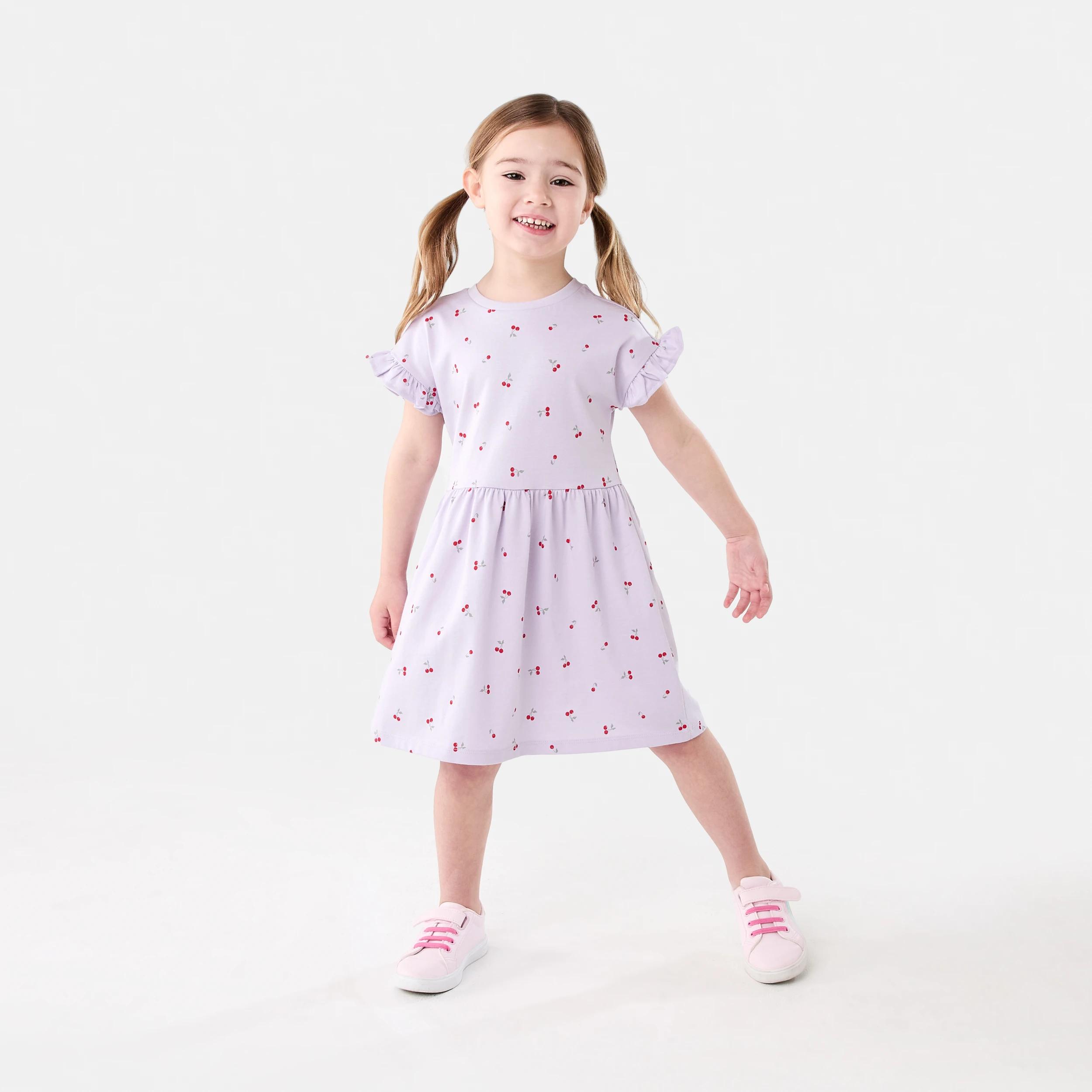 8 Jersey Dress Pur Cherry, 8 of 9
