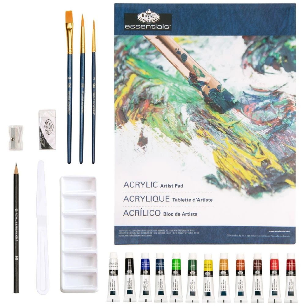 3 Royal & Langnickel Start in Arts Acrylic Art Set 31 Piece, 3 of 6