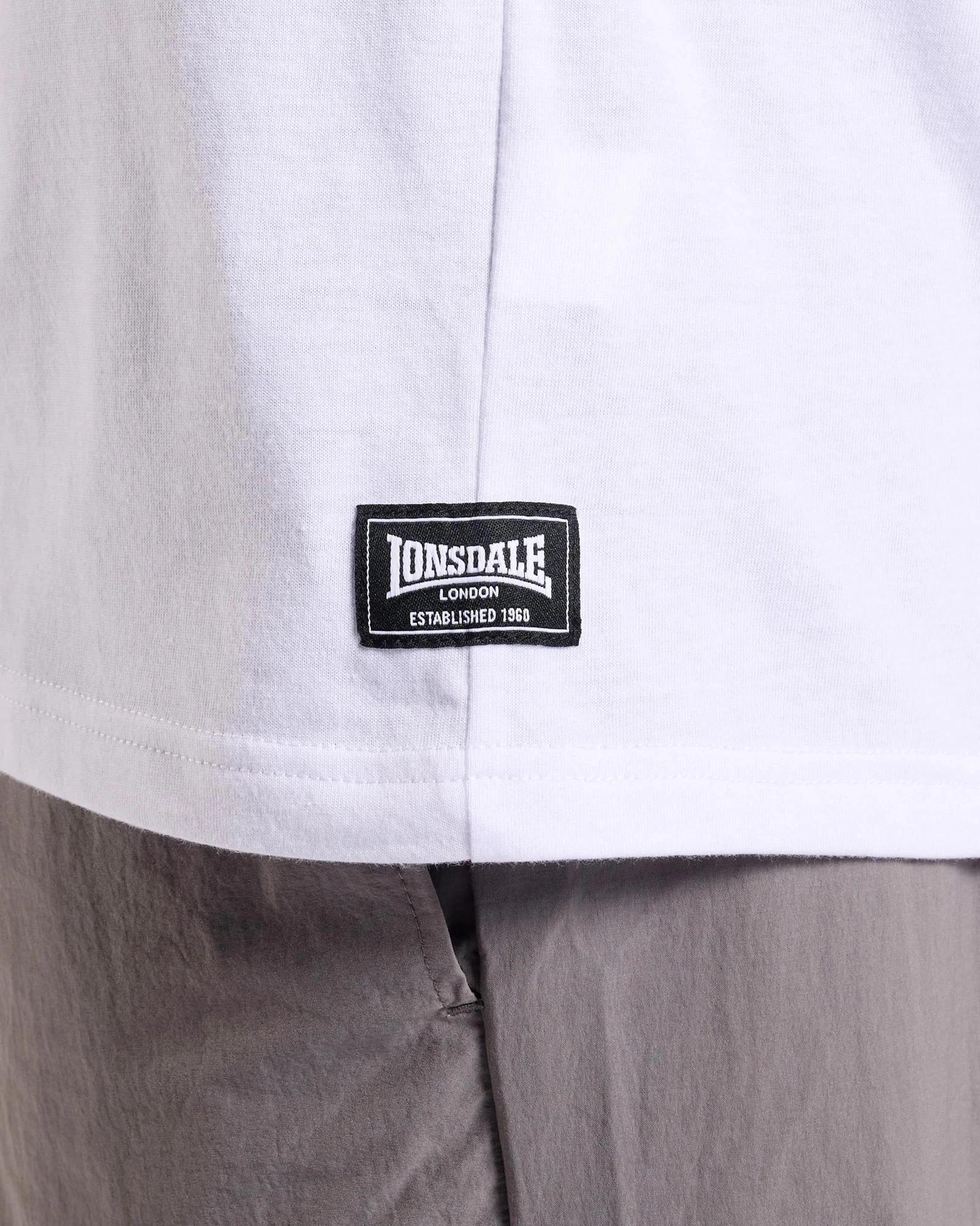 5 London T-Shirt - Lonsdale London WHITE, 5 of 5