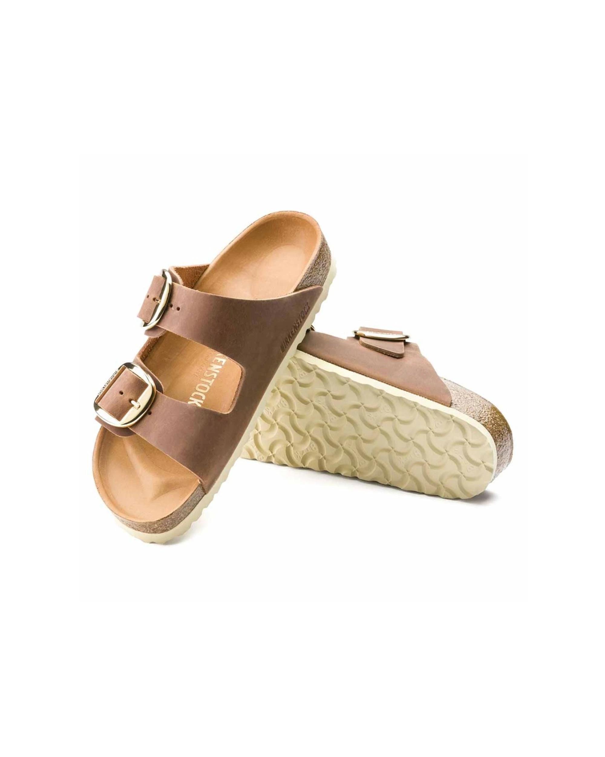3 Birkenstock Arizona Big Buckle Oiled Leather Sandals COGNAC, 3 of 7