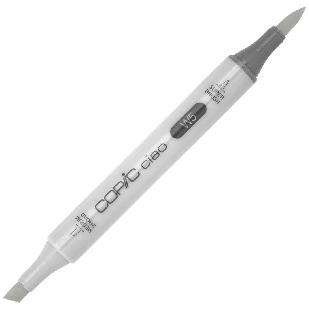 1 Copic Ciao Dual Nib Marker W5 Warm Gray No.5, 1 of 3