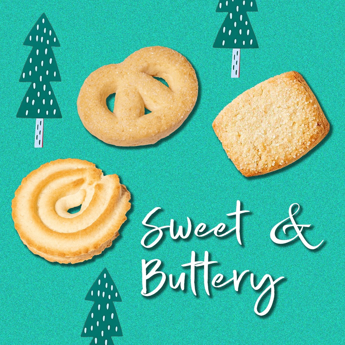 8 Danish Cookie Tin 500g - Assorted, 8 of 8