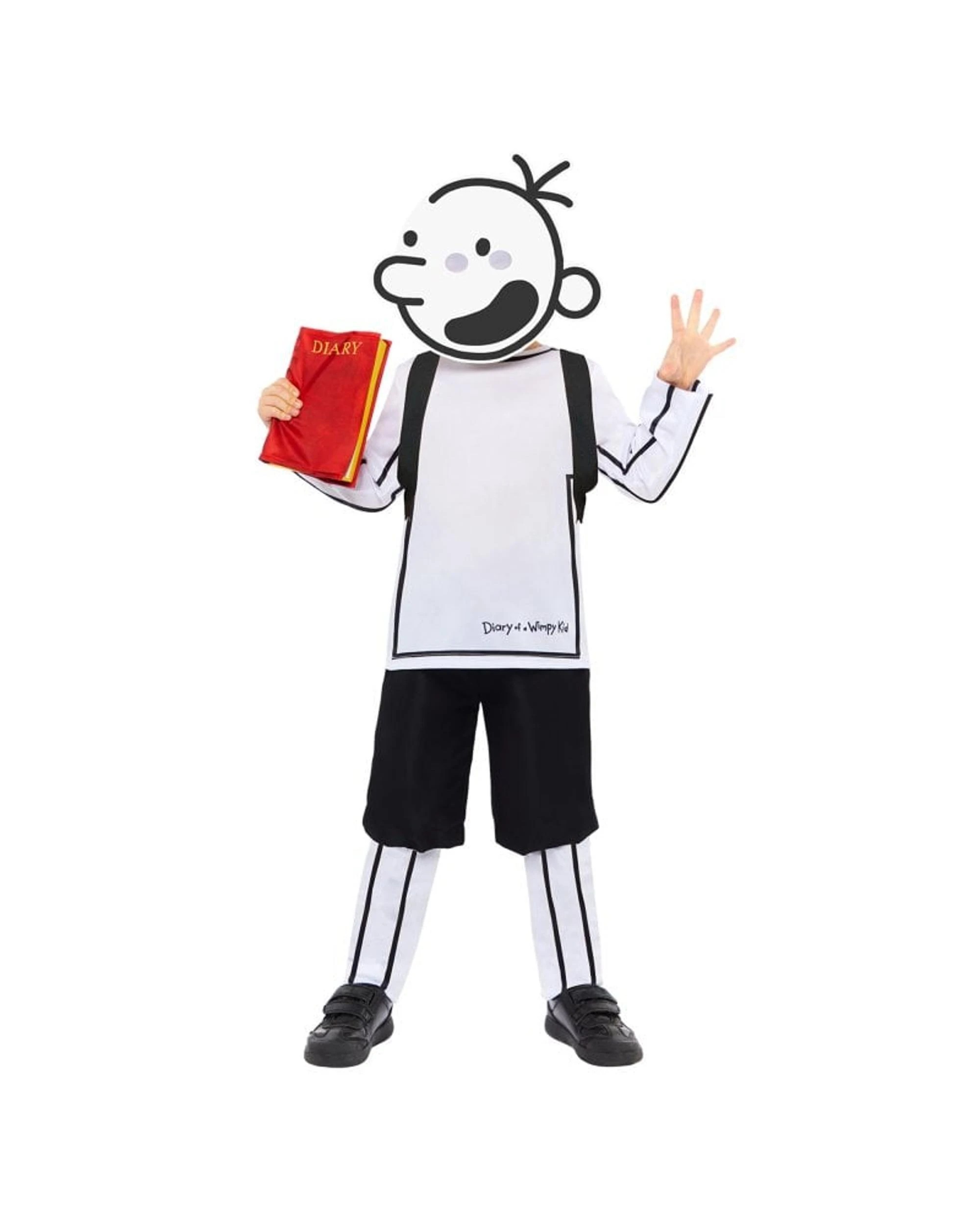1 Diary of a Wimpy Kid Costume Size Child 4-6 Years, 1 of 3