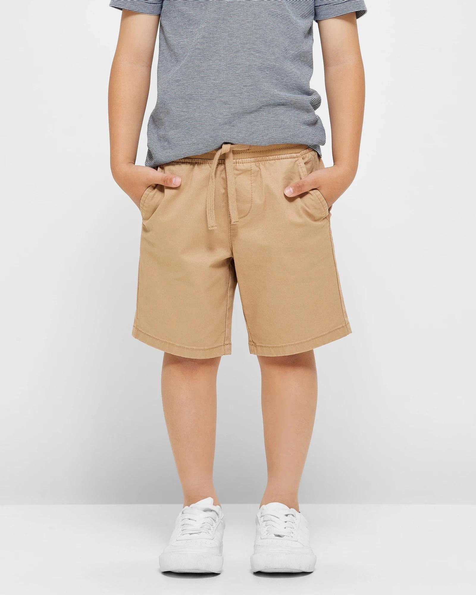 1 Target Pull On Chino Shorts TAN, 1 of 6