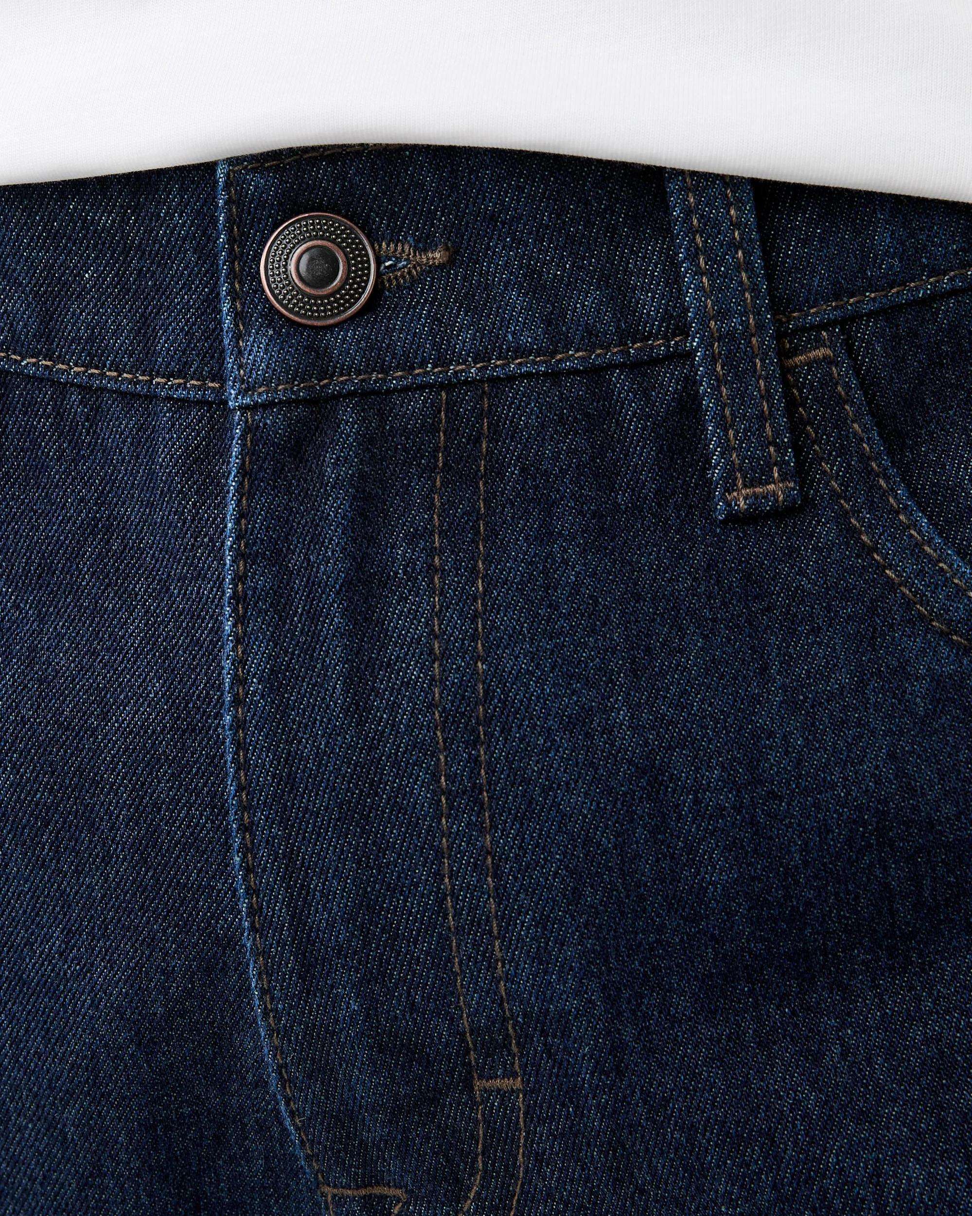 4 Classic Denim Shorts Dark Wash, 4 of 7