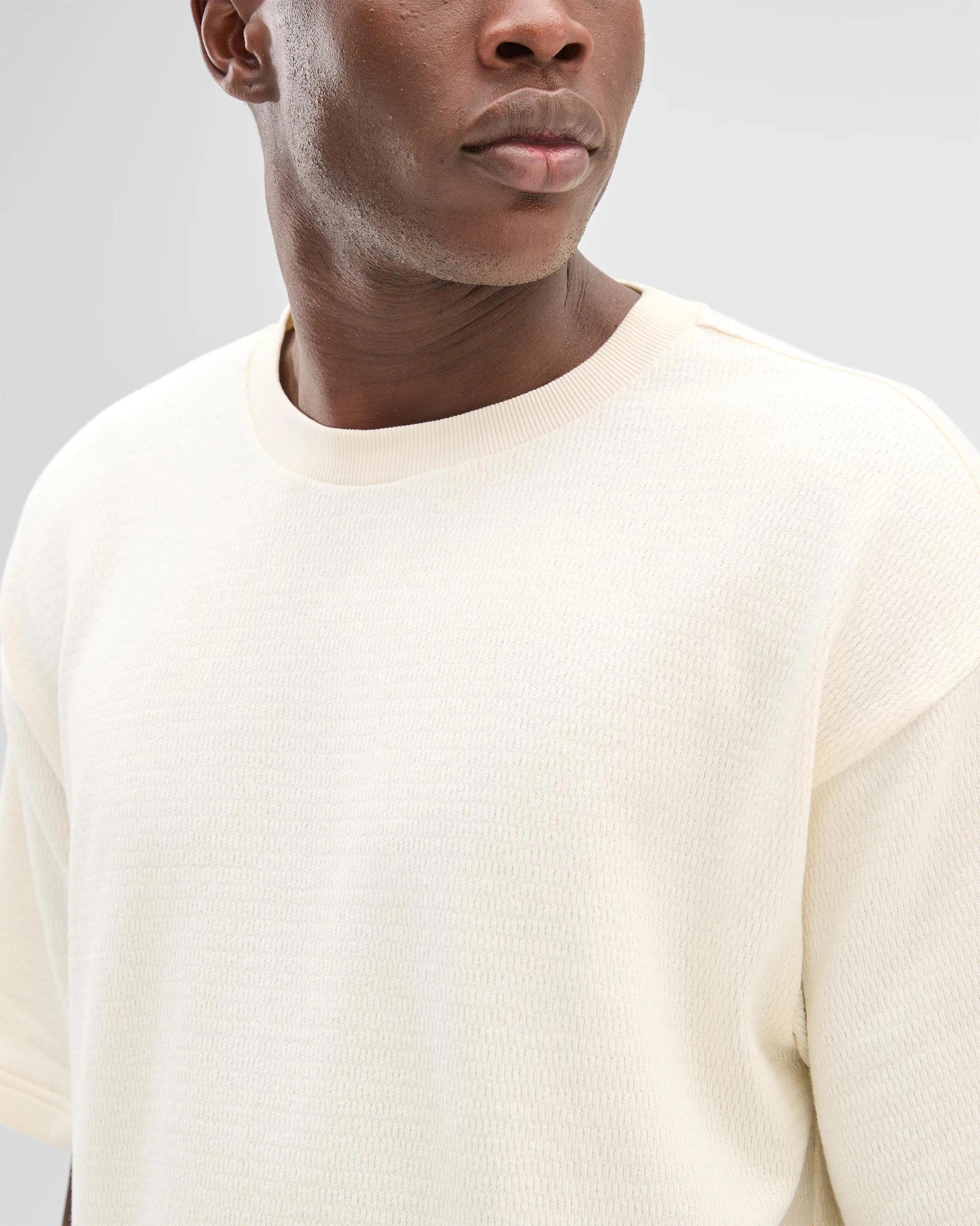 5 Commons Australian Cotton Heavyweight Oversized T-Shirt CLOUD WHITE, 5 of 5