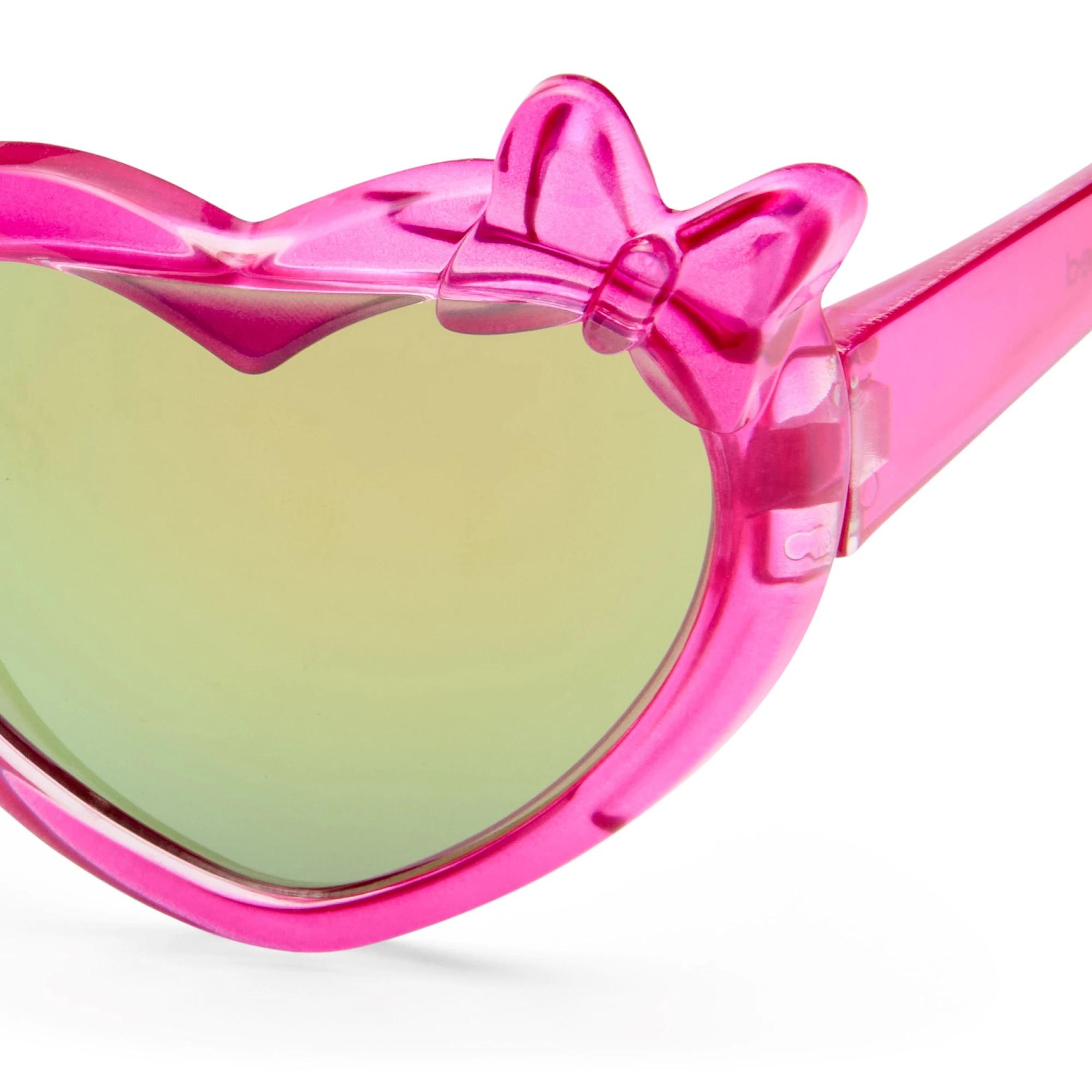 2 Solarized® Kids Heart Wrap Sunglasses, Hot Pink PEARLISED HOT PINK, 2 of 3