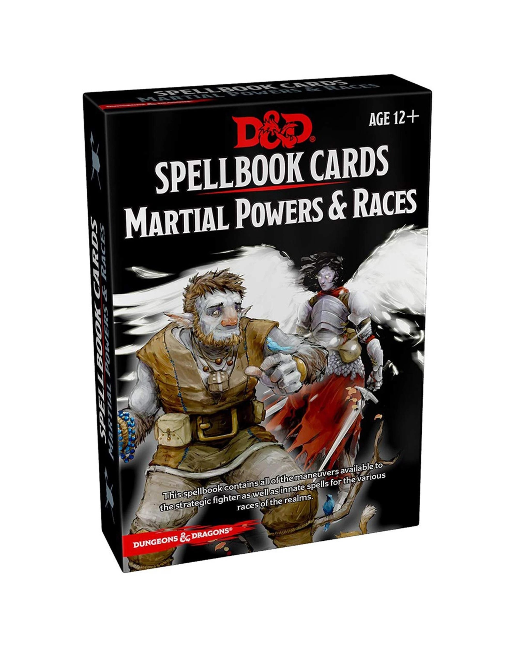 1 Dungeons and Dragons Spellbook Cards: Martial Powers and Races, 1 of 2