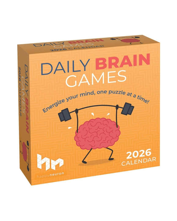 Happy Neuron Daily Brain Games 2026 Calendar