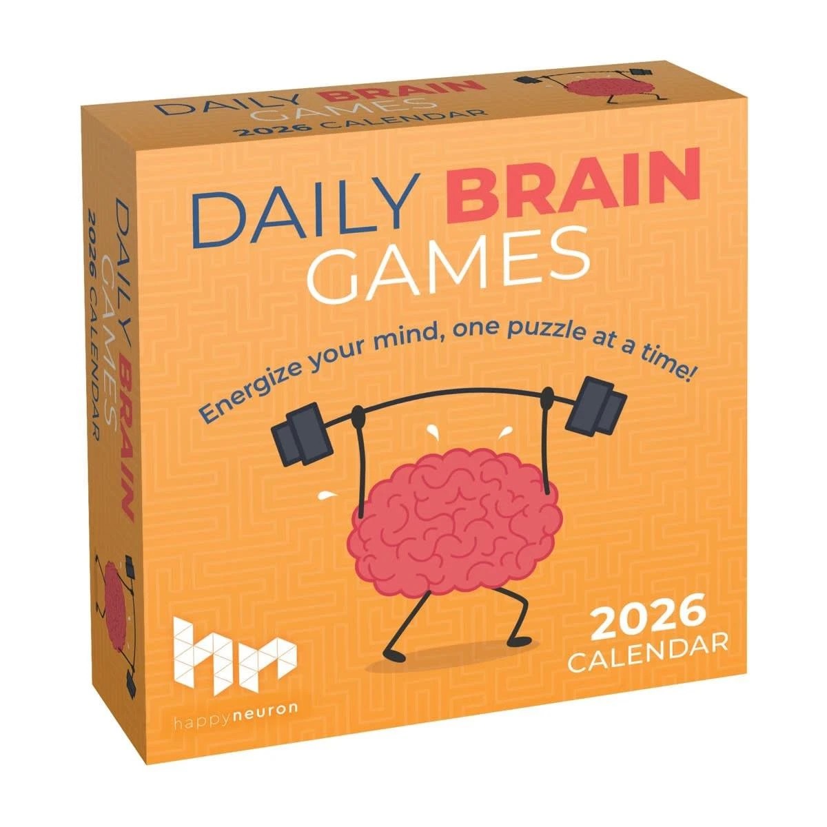 1 Happy Neuron Daily Brain Games 2026 Calendar, 1 of 4