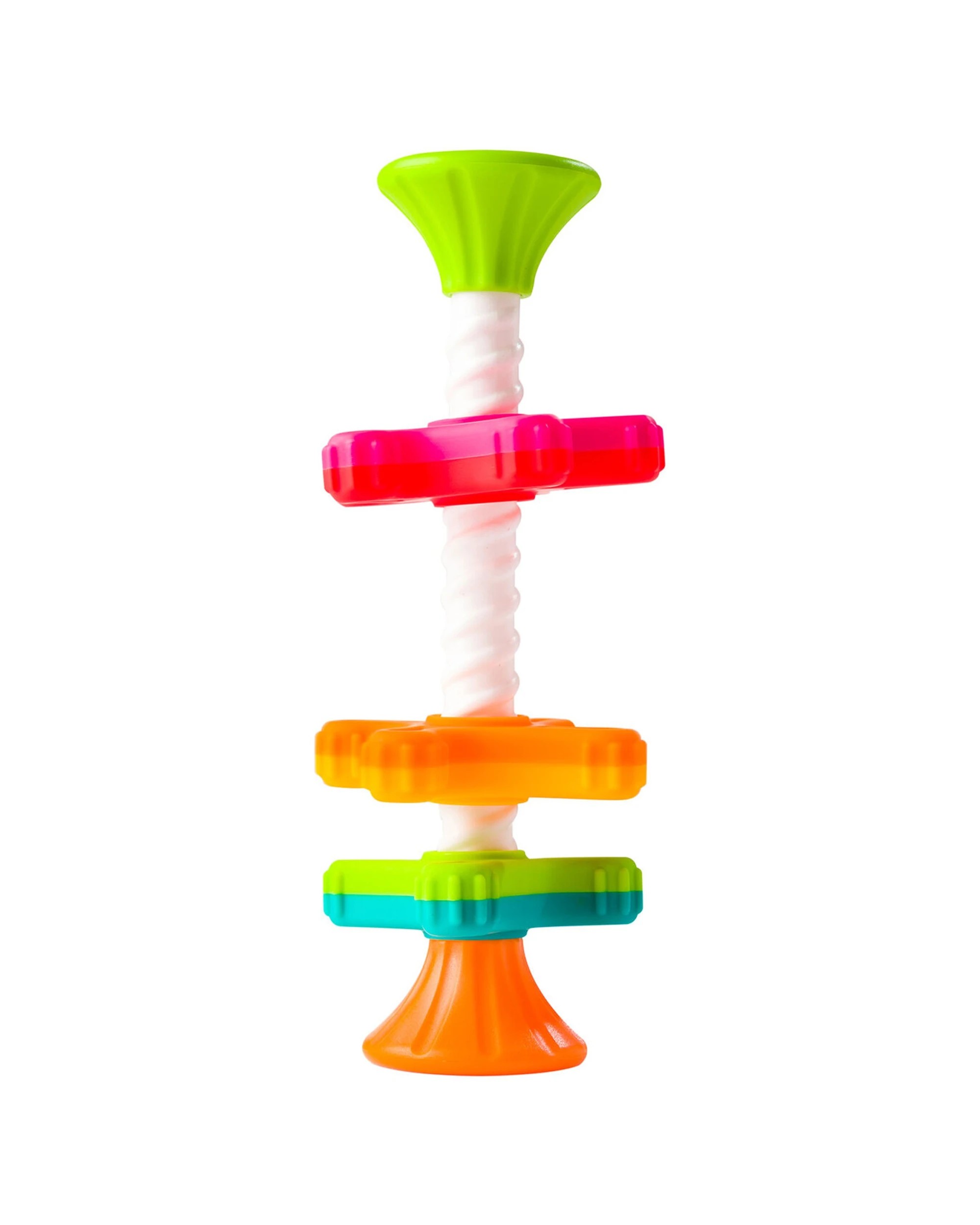 3 Fat Brain Toy Co MiniSpinny Sensory Toy Propellers Spin Down Corkscrew - Multi, 3 of 8