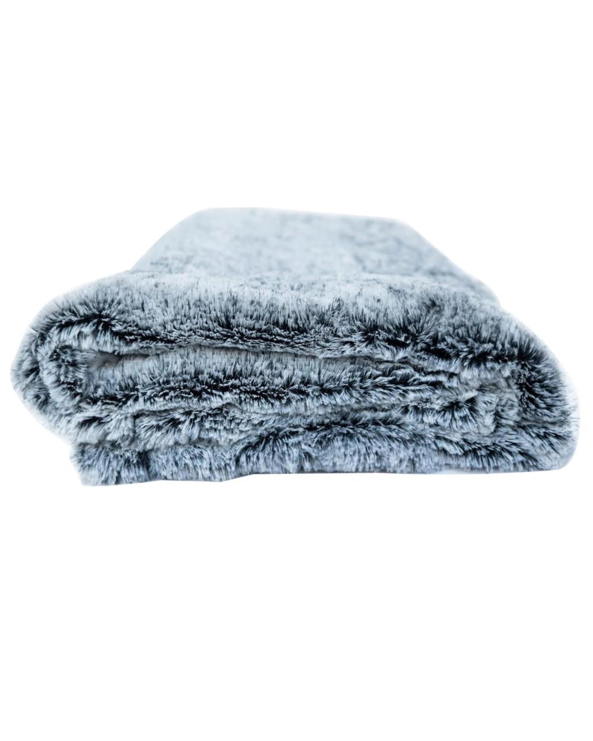 4 Superior Pet Calming Plush Pet Blanket Arctic Faux Fur Large, 4 of 6