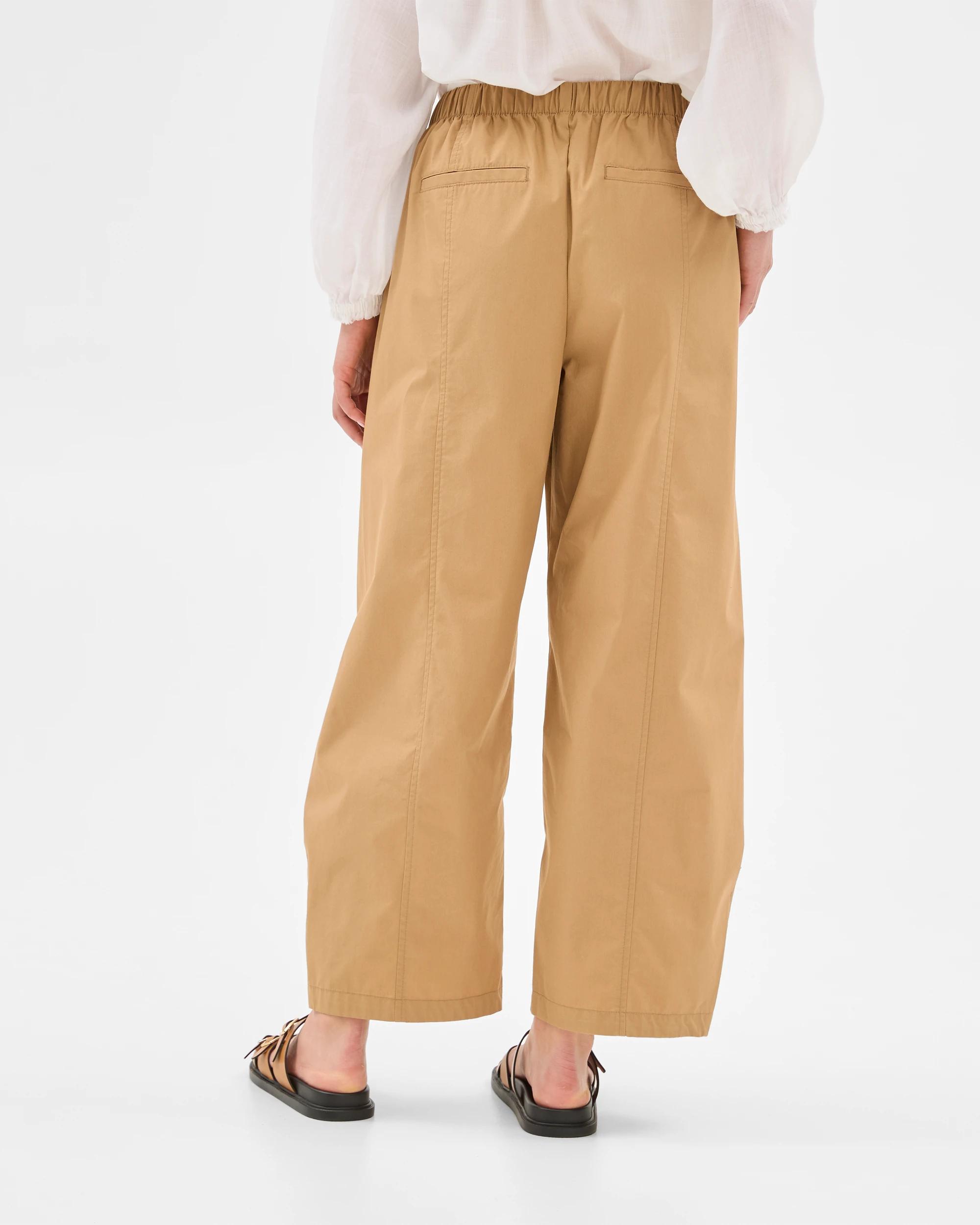 6 Target Australian Cotton Tie Waist Barrel Pants TEAKWOOD, 6 of 7