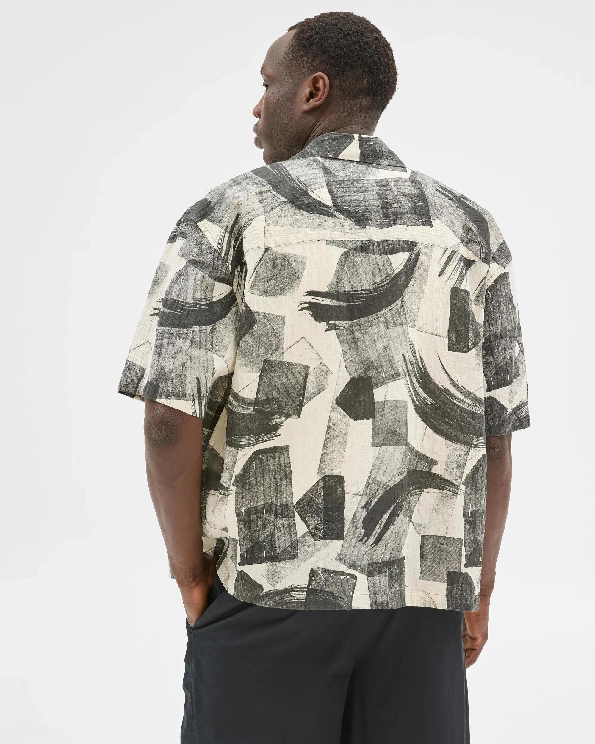 4 Australian Cotton Rich Party Shirt - Commons WHITE, 4 of 6