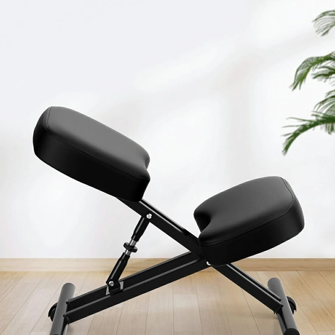 6 Artiss Kneeling Chair Ergonomic Office Chairs Home Knee Seat Posture Stretch Rest - Black, 6 of 6