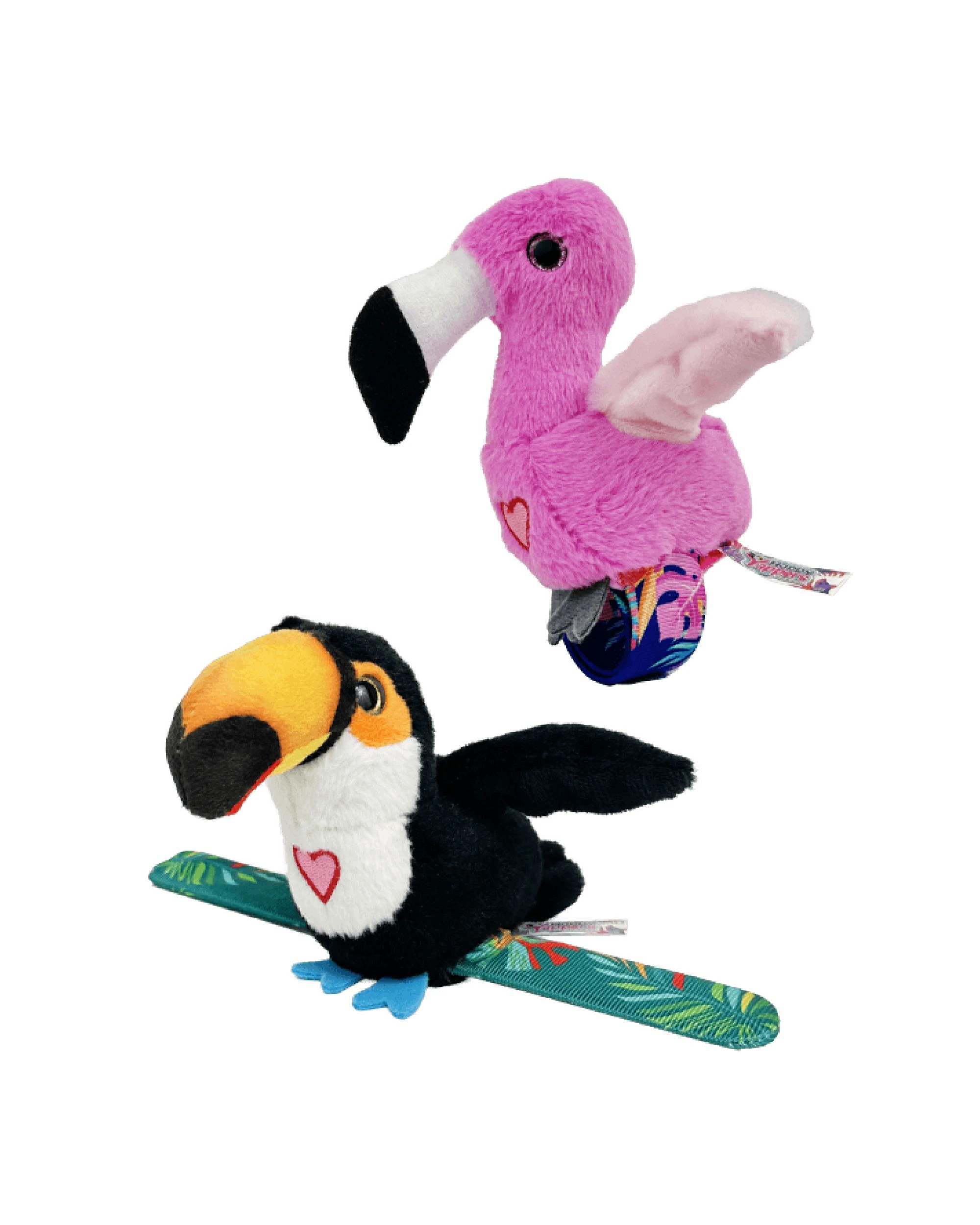 1 Global Shop Direct Happy Yappers Flamingo and Toucan Adorable Bird Duos That Sing Flap Their Wings and Talk, 1 of 7
