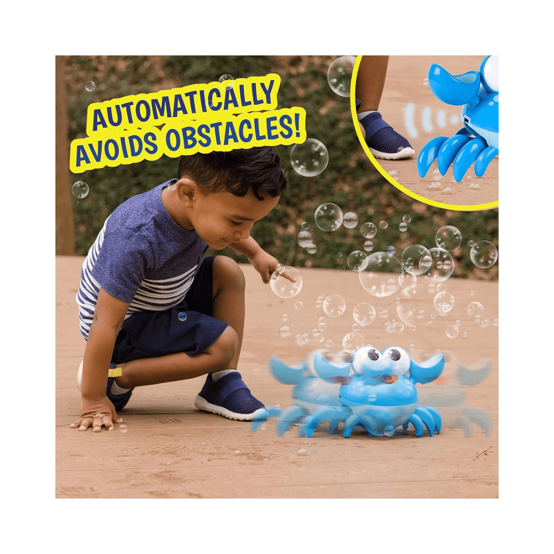 7 Maxx Bubbles Dancing Crab Bubble Machine - Blue, 7 of 7