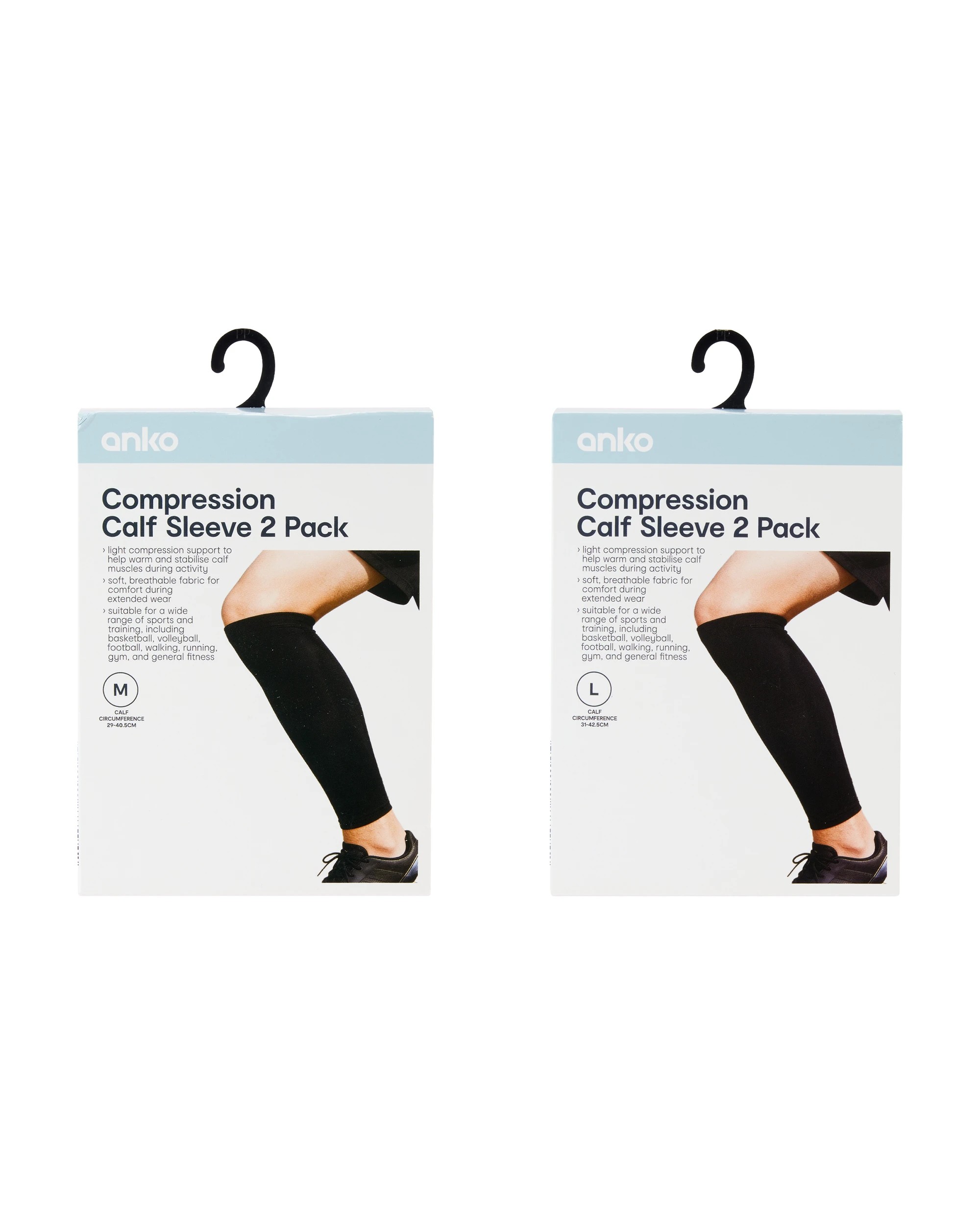 6 2 Pack Compression Calf Sleeve - Assorted, 6 of 7